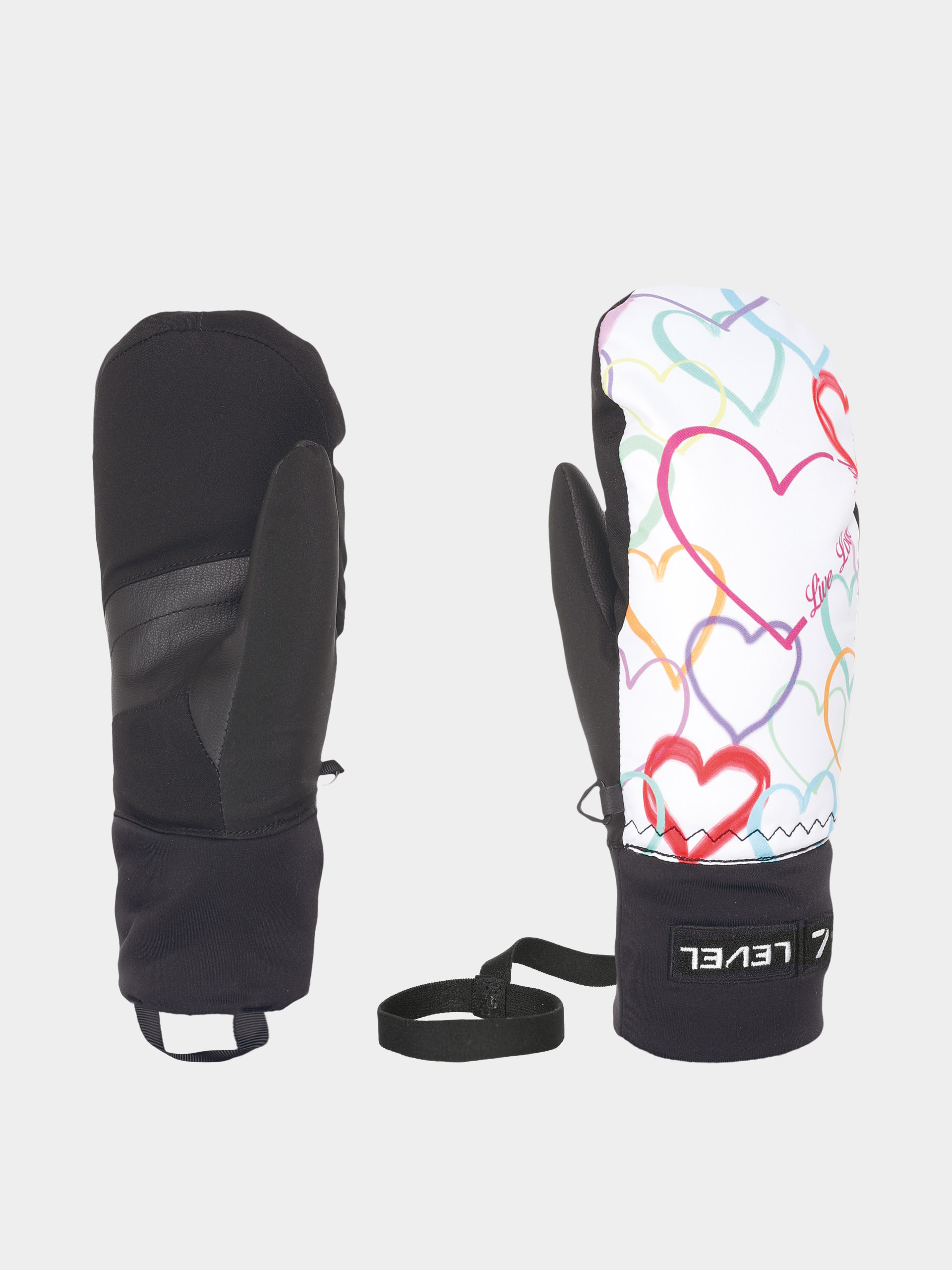 Ru0119kawice Level Comet Jr Mitt JR (pk rainbow)