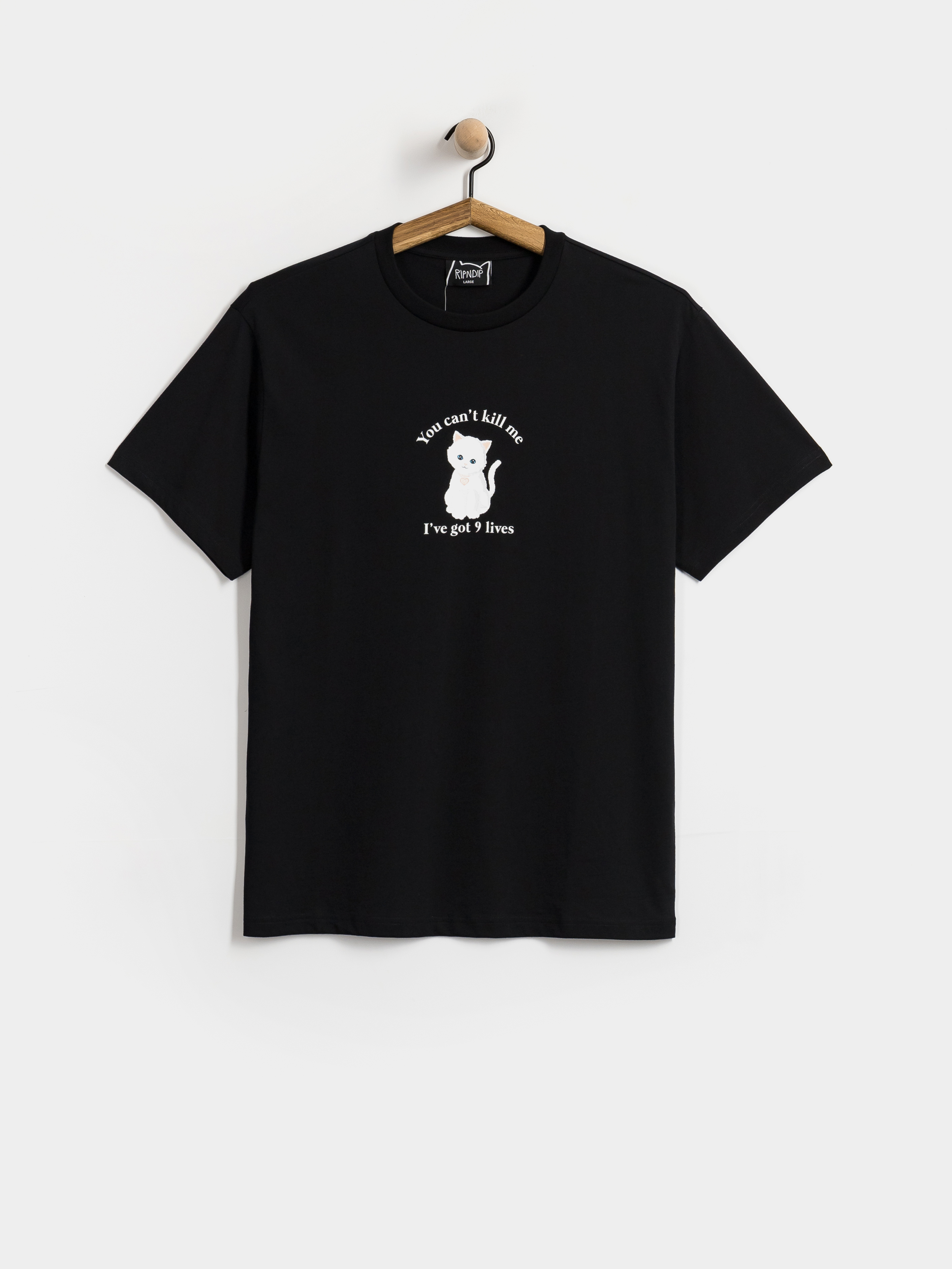 T-shirt RipNDip 9 Lives (black)