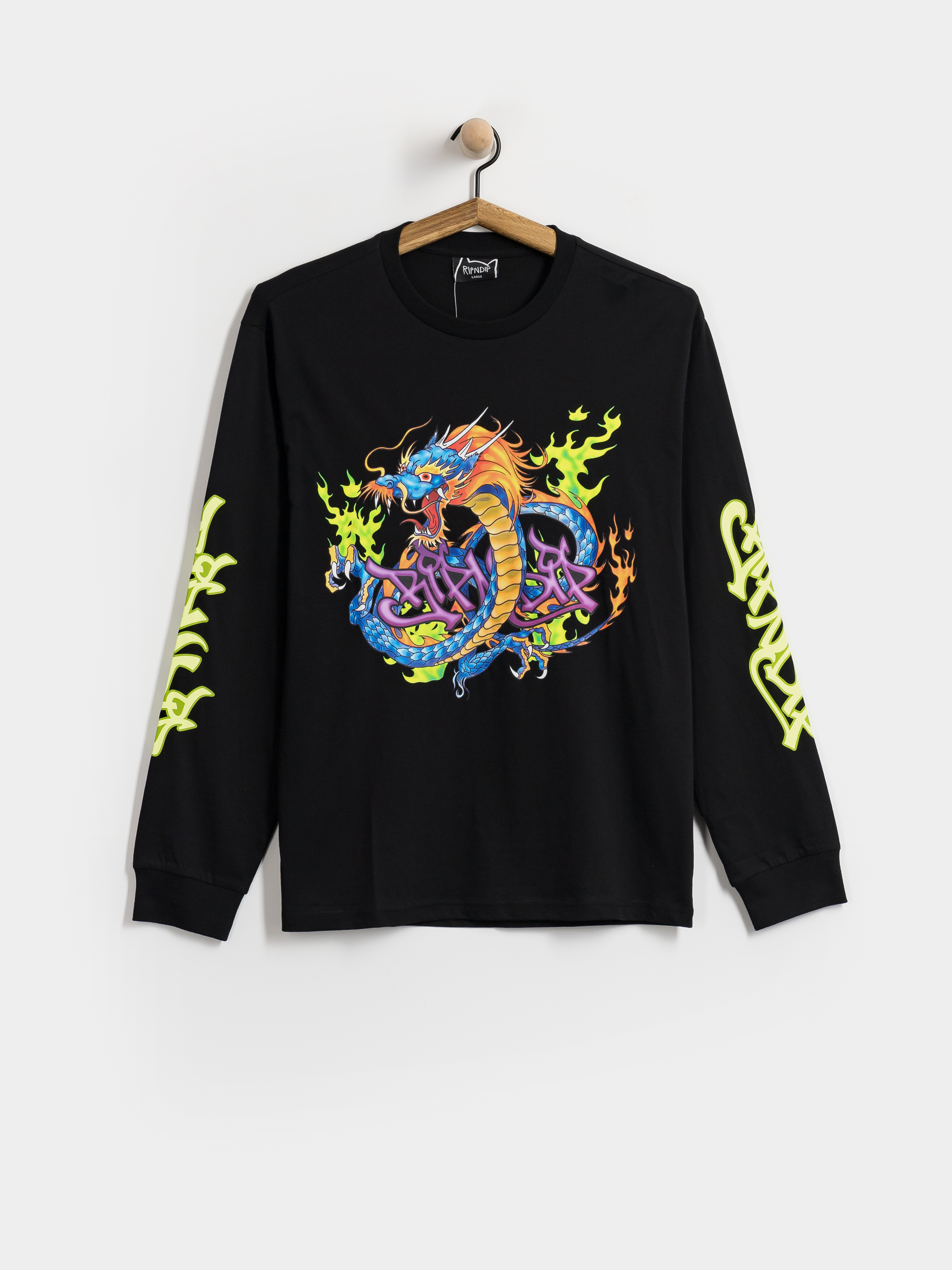 Longsleeve RipNDip Dragonology (black)