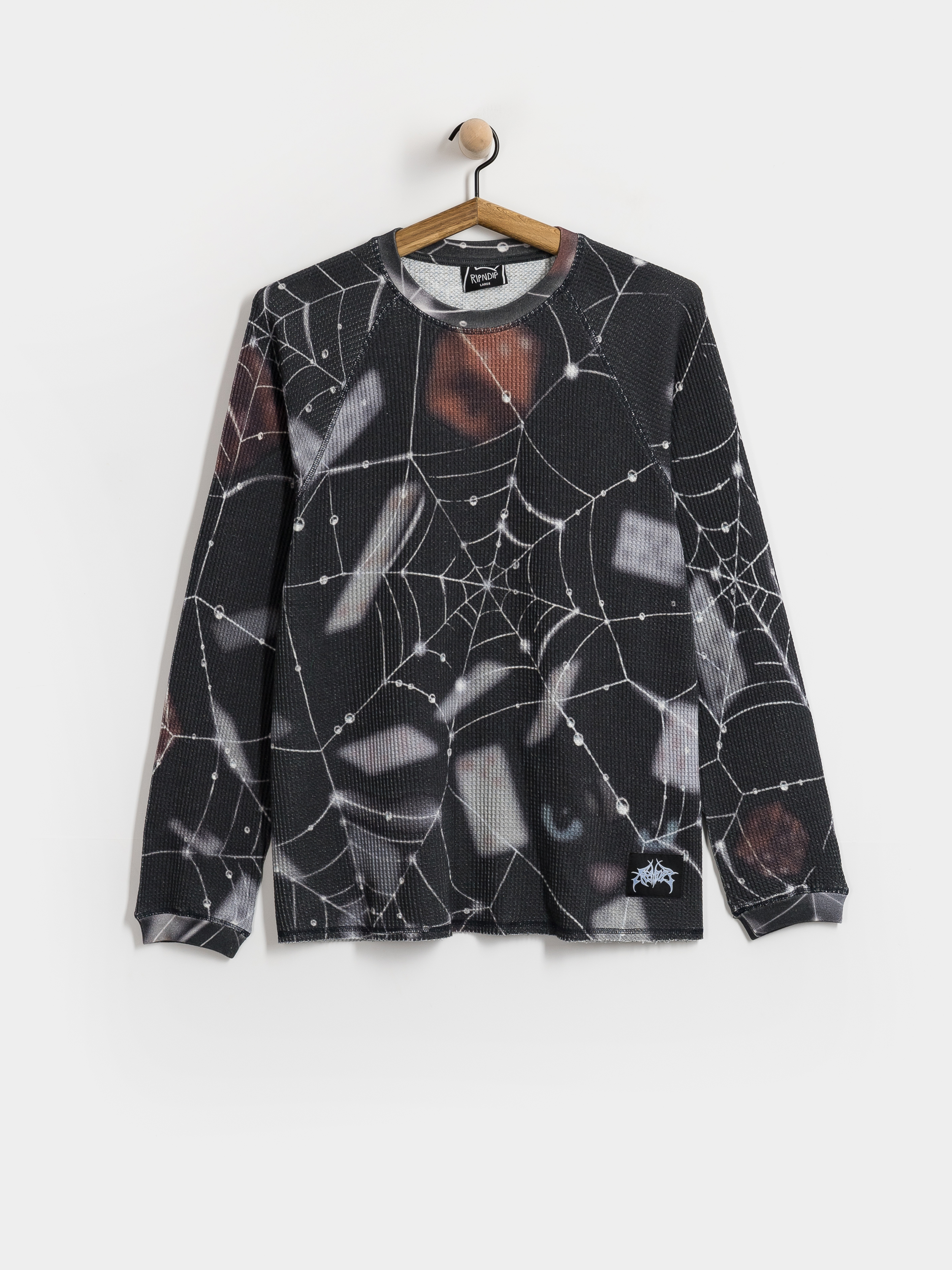 Longsleeve RipNDip Redemption Waffle Knit (black)