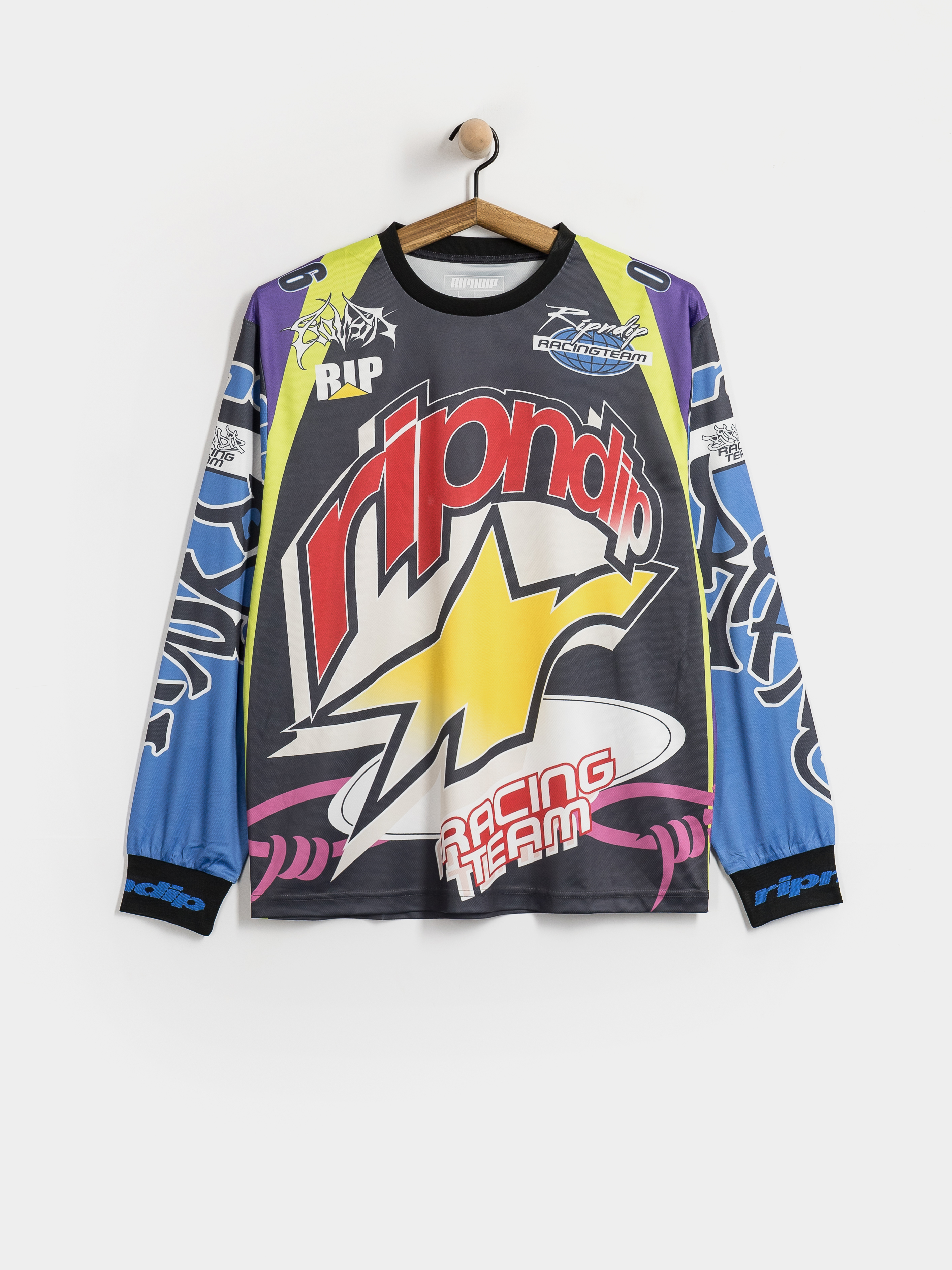 Męski Longsleeve RipNDip All Star Jersey (multi)