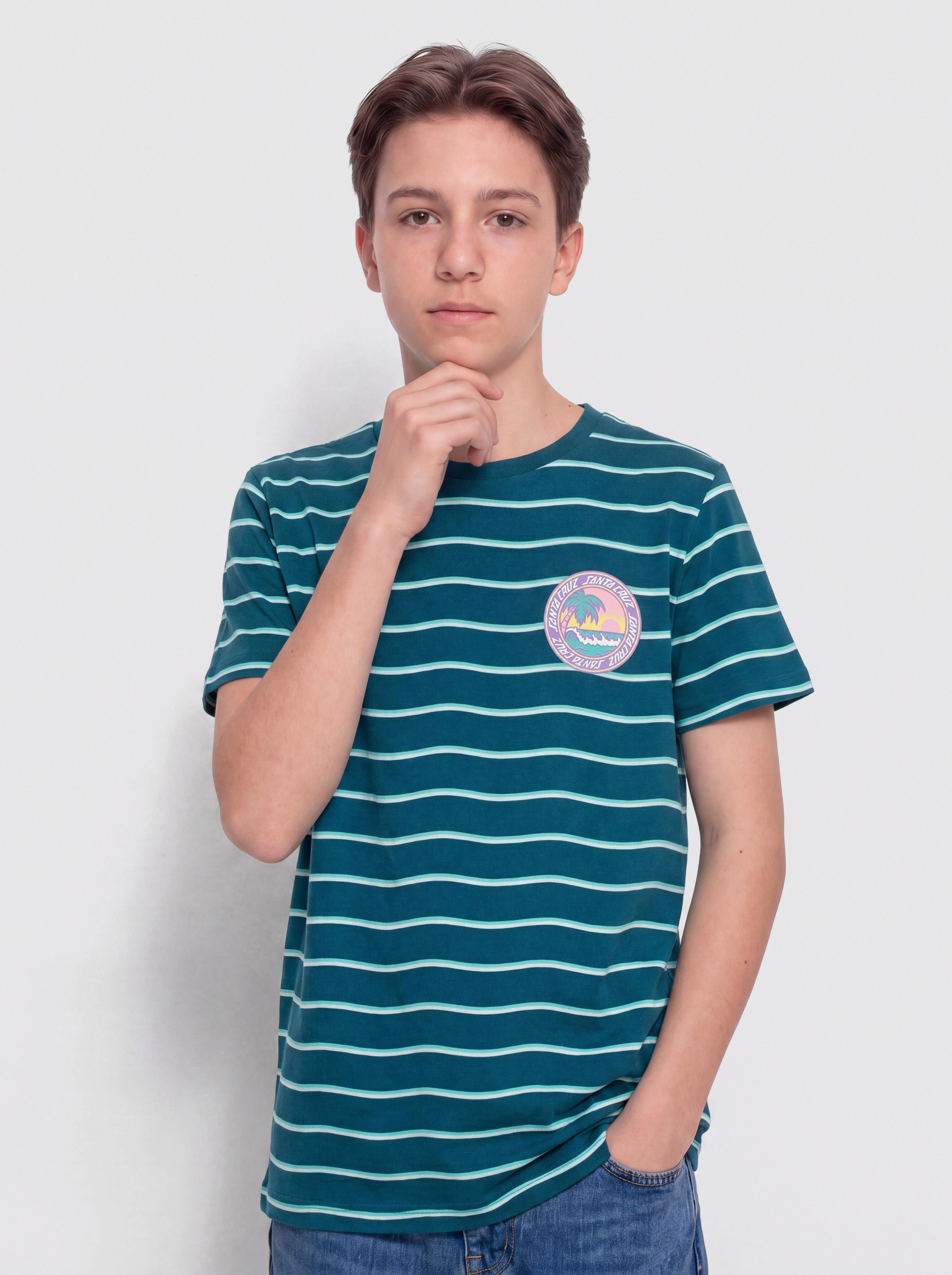 T-shirt Santa Cruz Paradise Break JR
