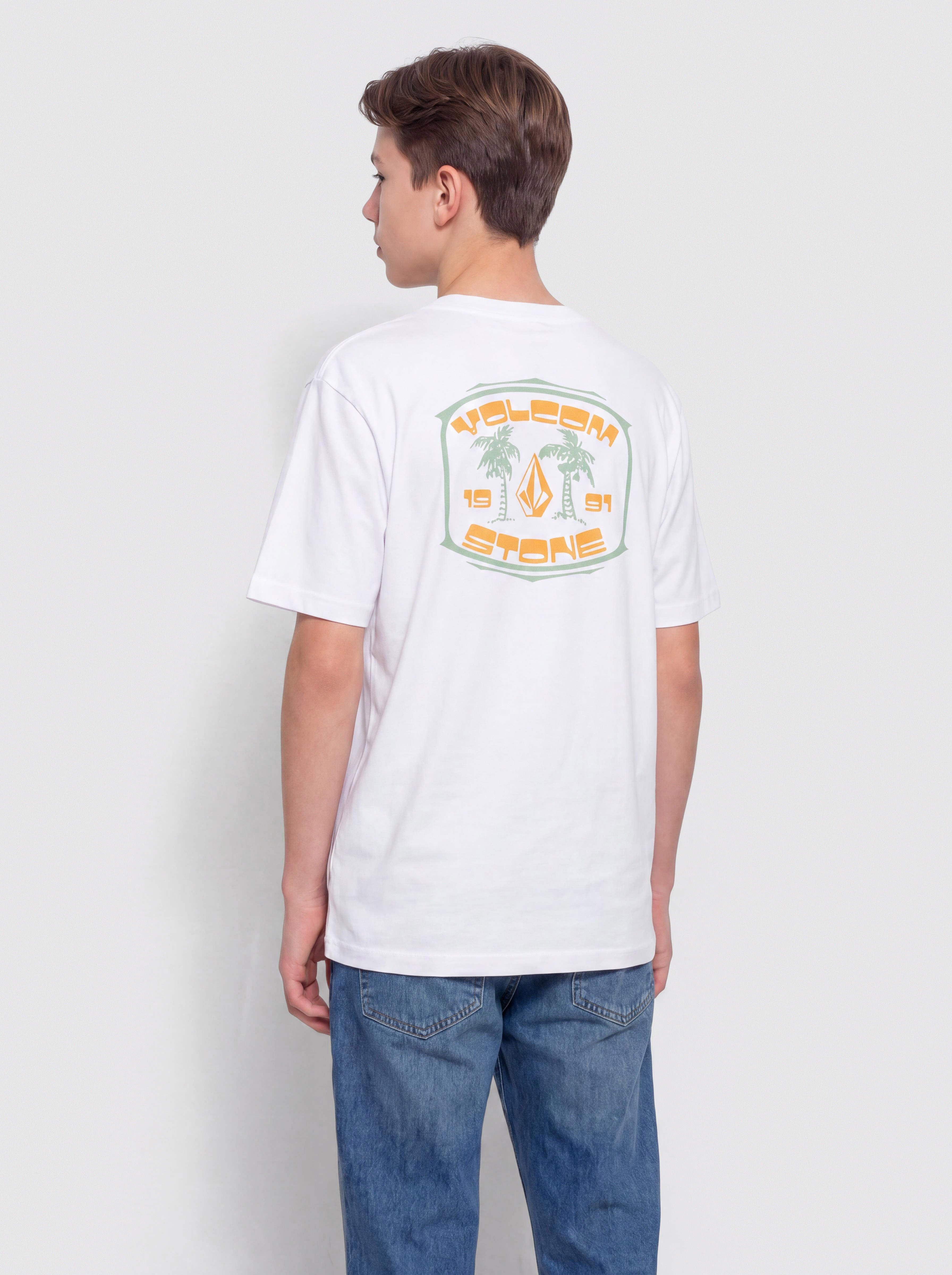 T-shirt Volcom 91 Palm Bsc JR (white)