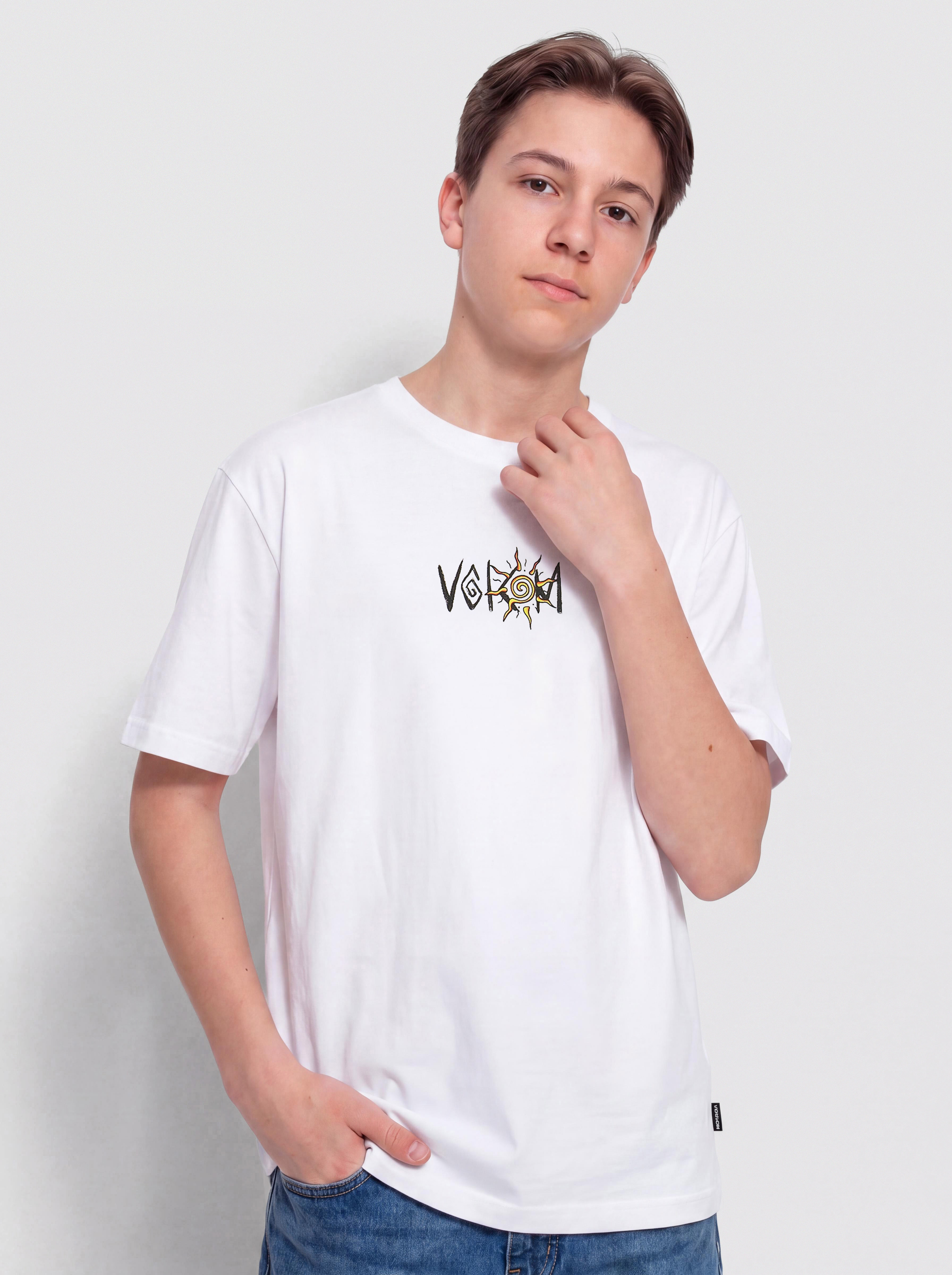 T-shirt Volcom Sunfish Bsc JR (white)