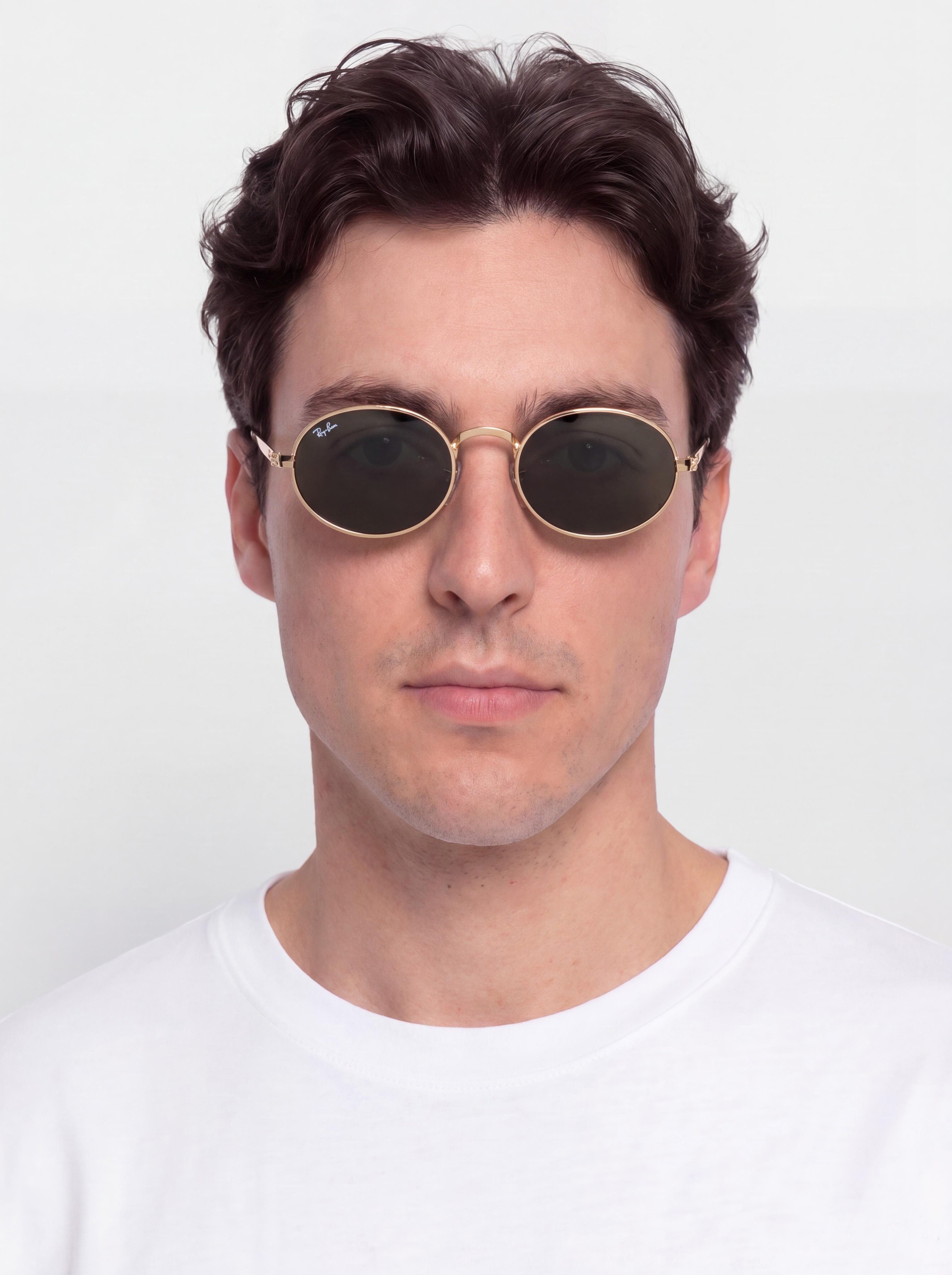 Okulary przeciwsu0142oneczne Ray-Ban Rb3931 By A$Ap Rocky (polerowany zu0142oto arista/zielony)