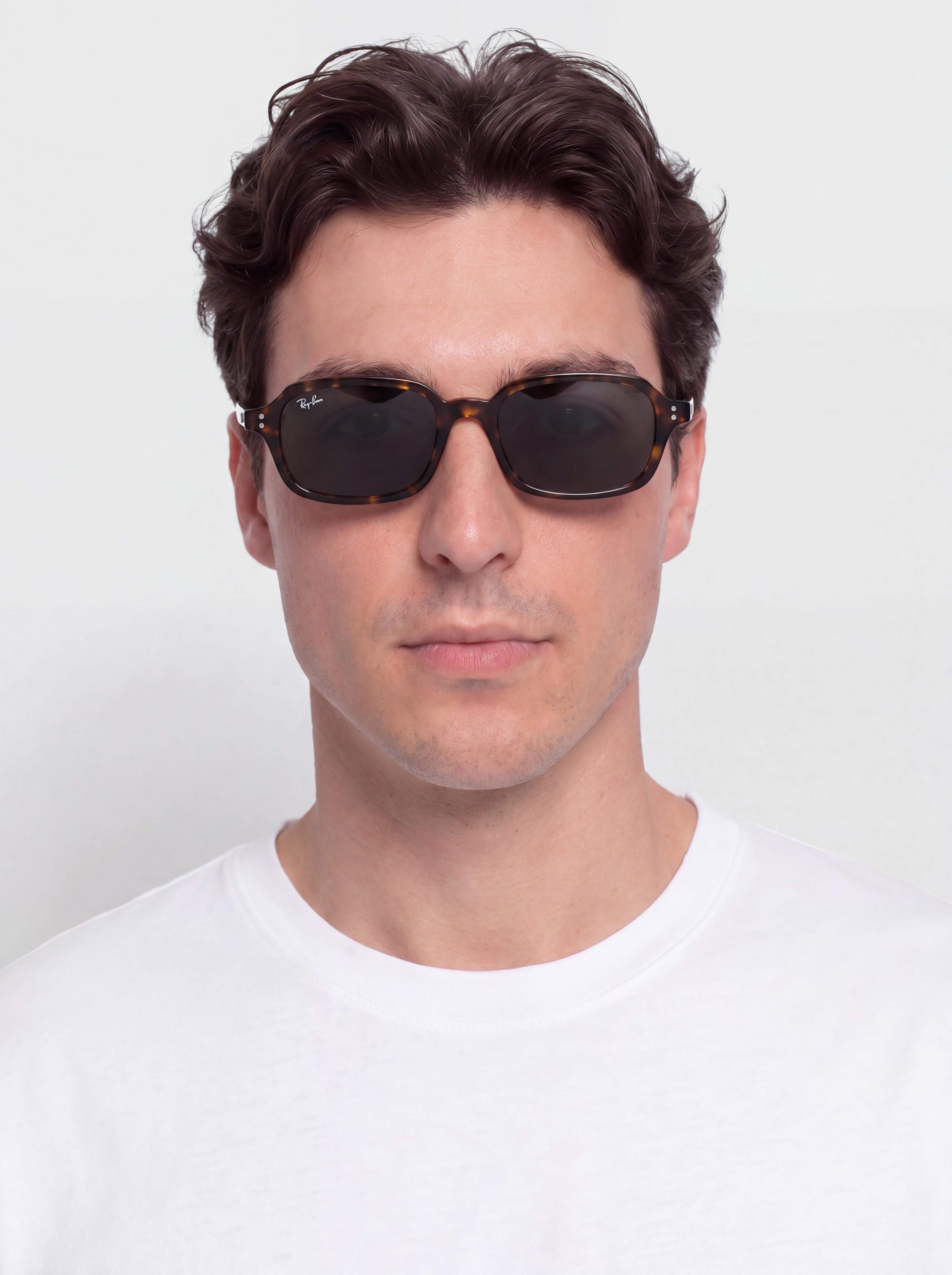 Okulary przeciwsu0142oneczne Ray-Ban Zuri (polerowany havana/ciemnoszary)