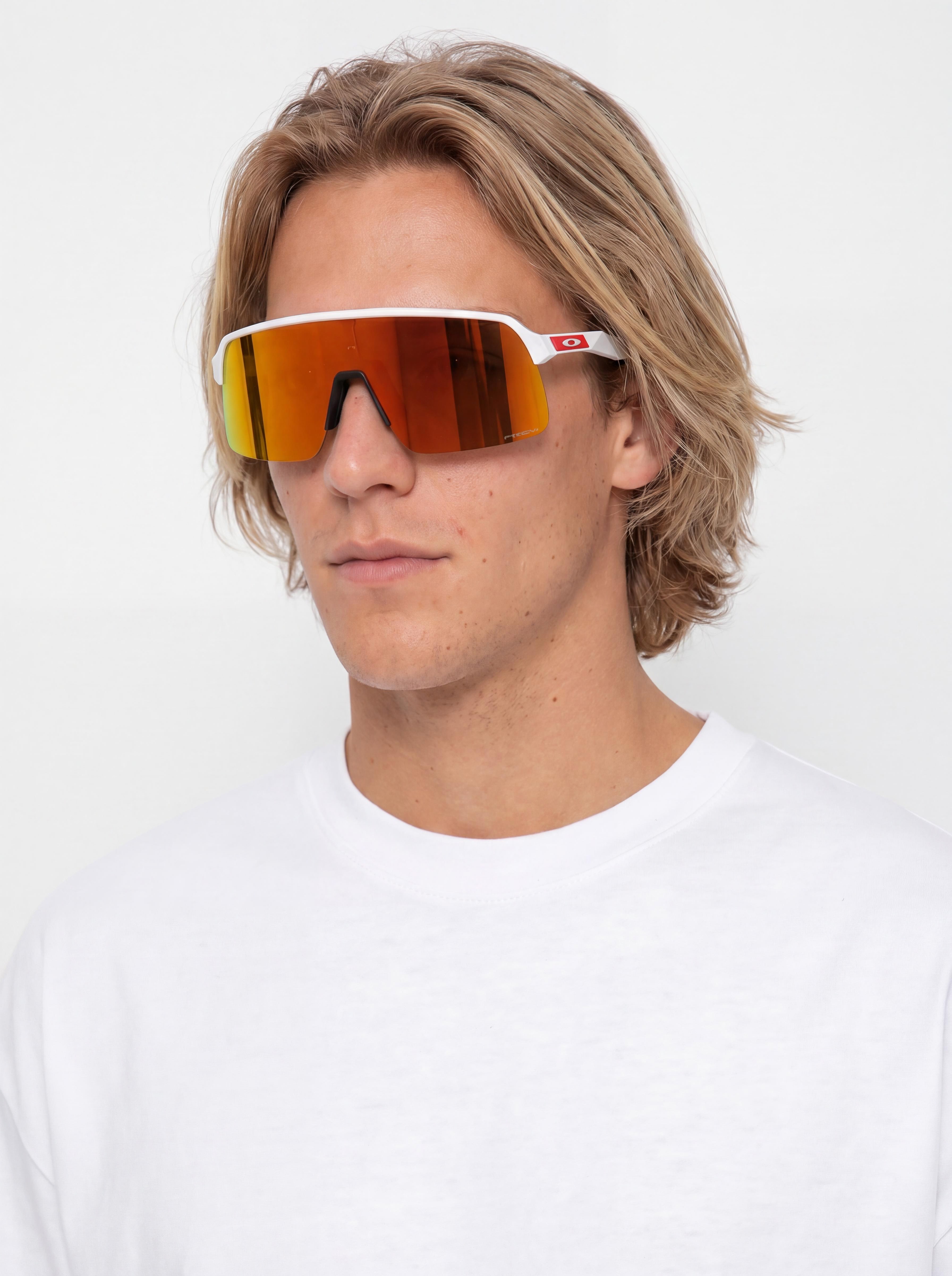 Okulary przeciwsłoneczne Oakley Sutro Lite (matte white/prizm ruby)