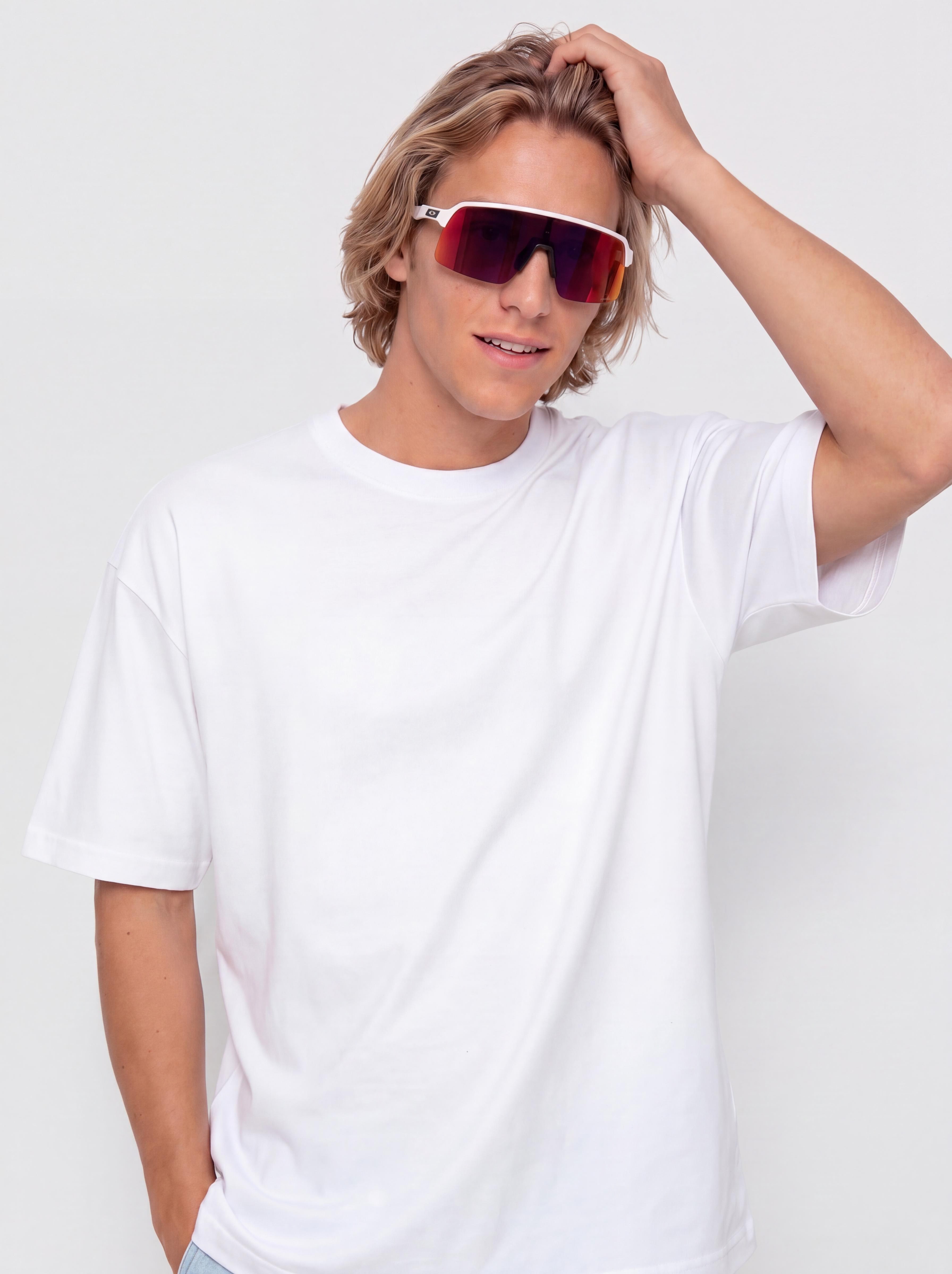 Okulary przeciwsłoneczne Oakley Sutro Lite (matte white/prizm road)