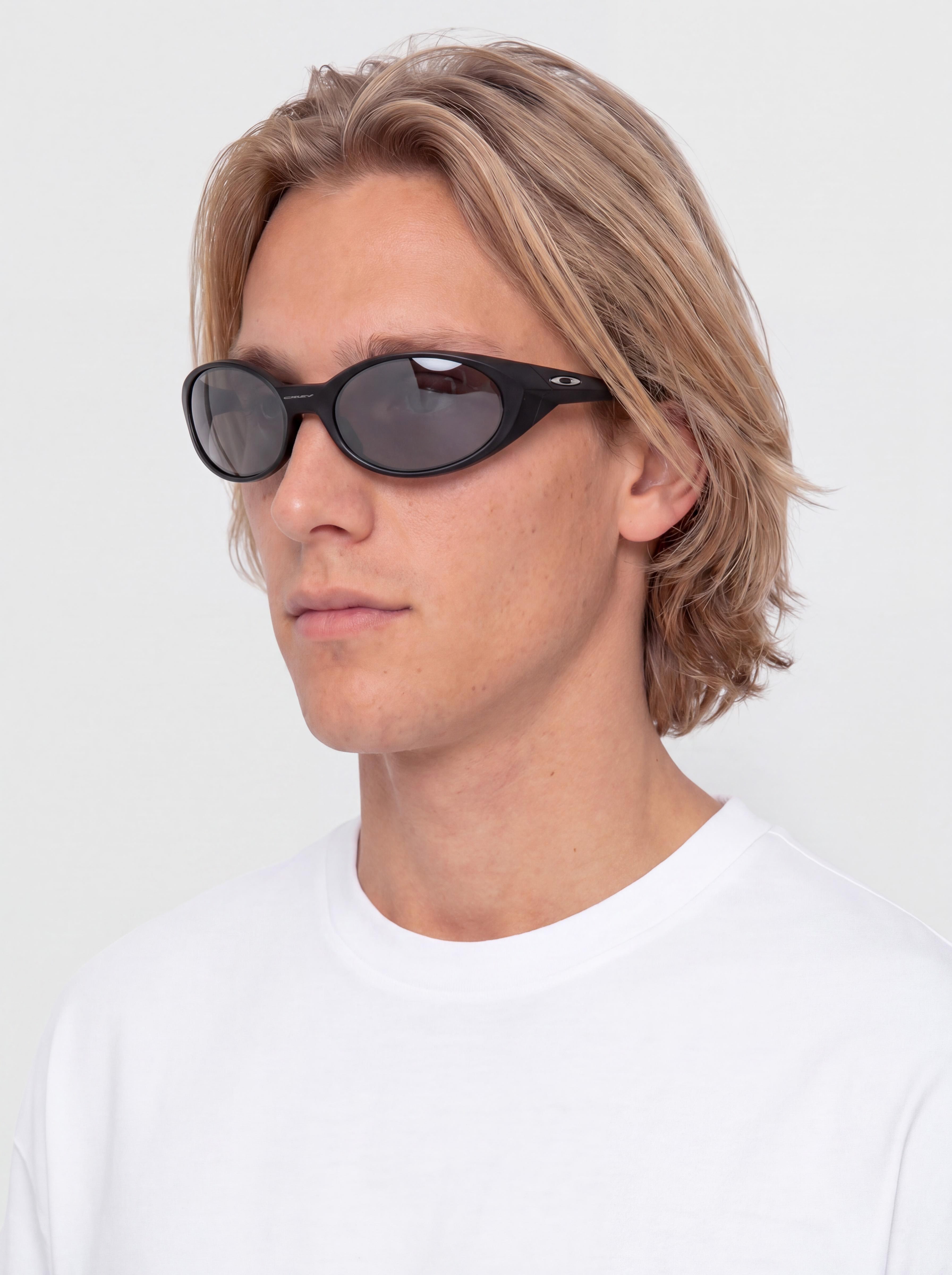 Okulary przeciwsłoneczne Oakley Eye Jacket Redux (prizm grey lenses/matte black frame)