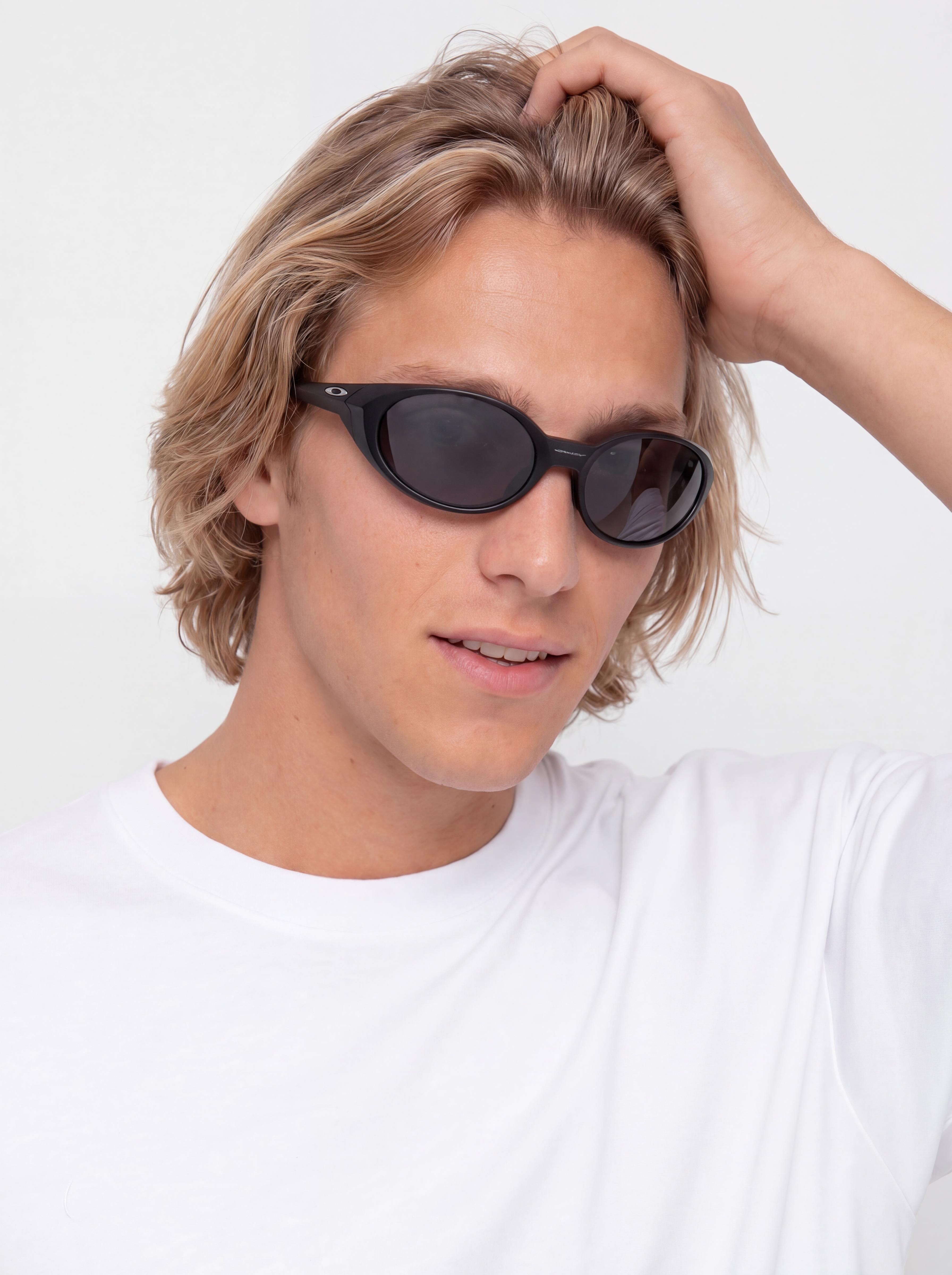 Okulary przeciwsłoneczne Oakley Eye Jacket Redux (prizm grey lenses/matte black frame)