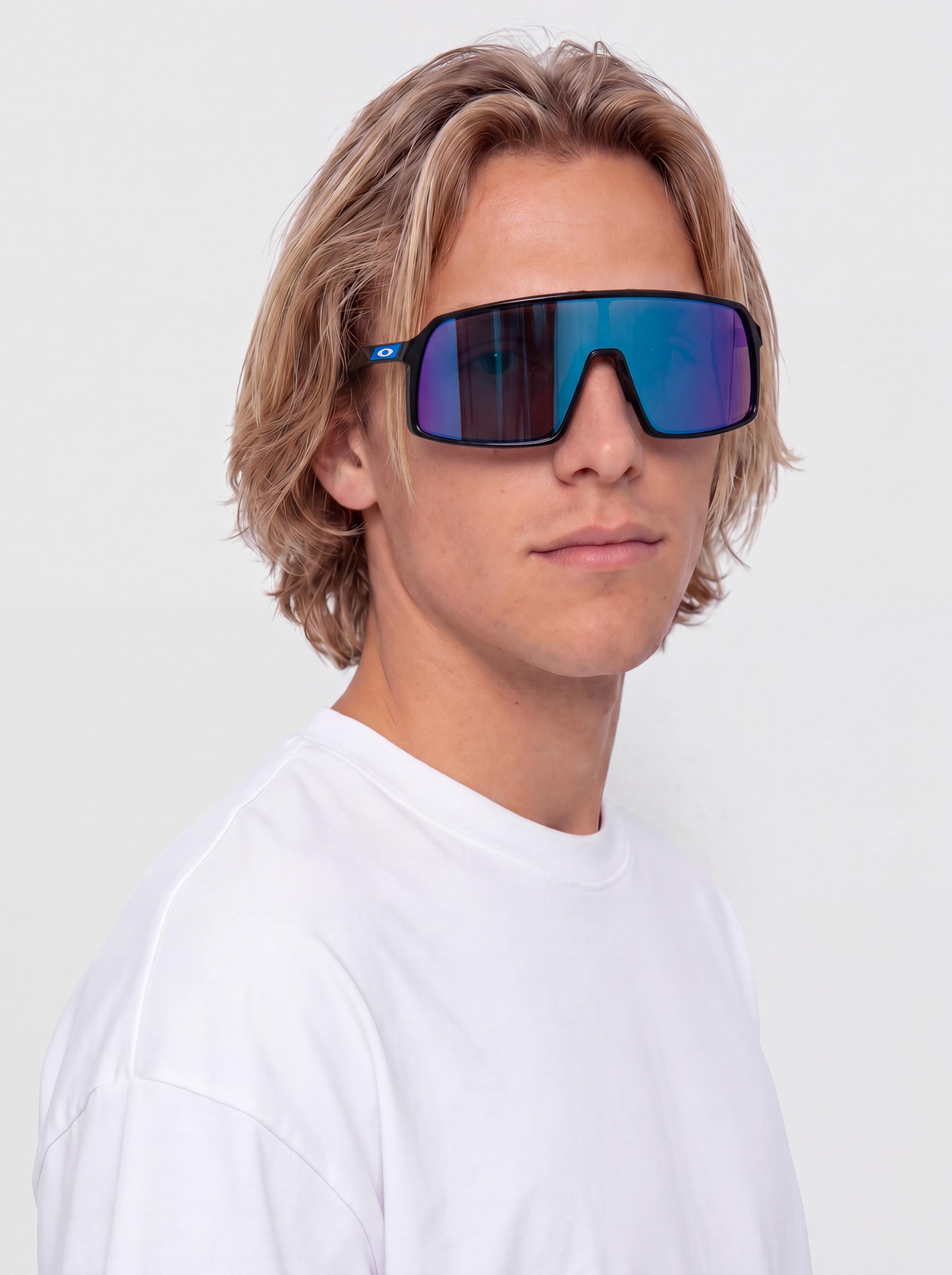 Okulary przeciwsłoneczne Oakley Sutro (polished black/prizm sapphire)