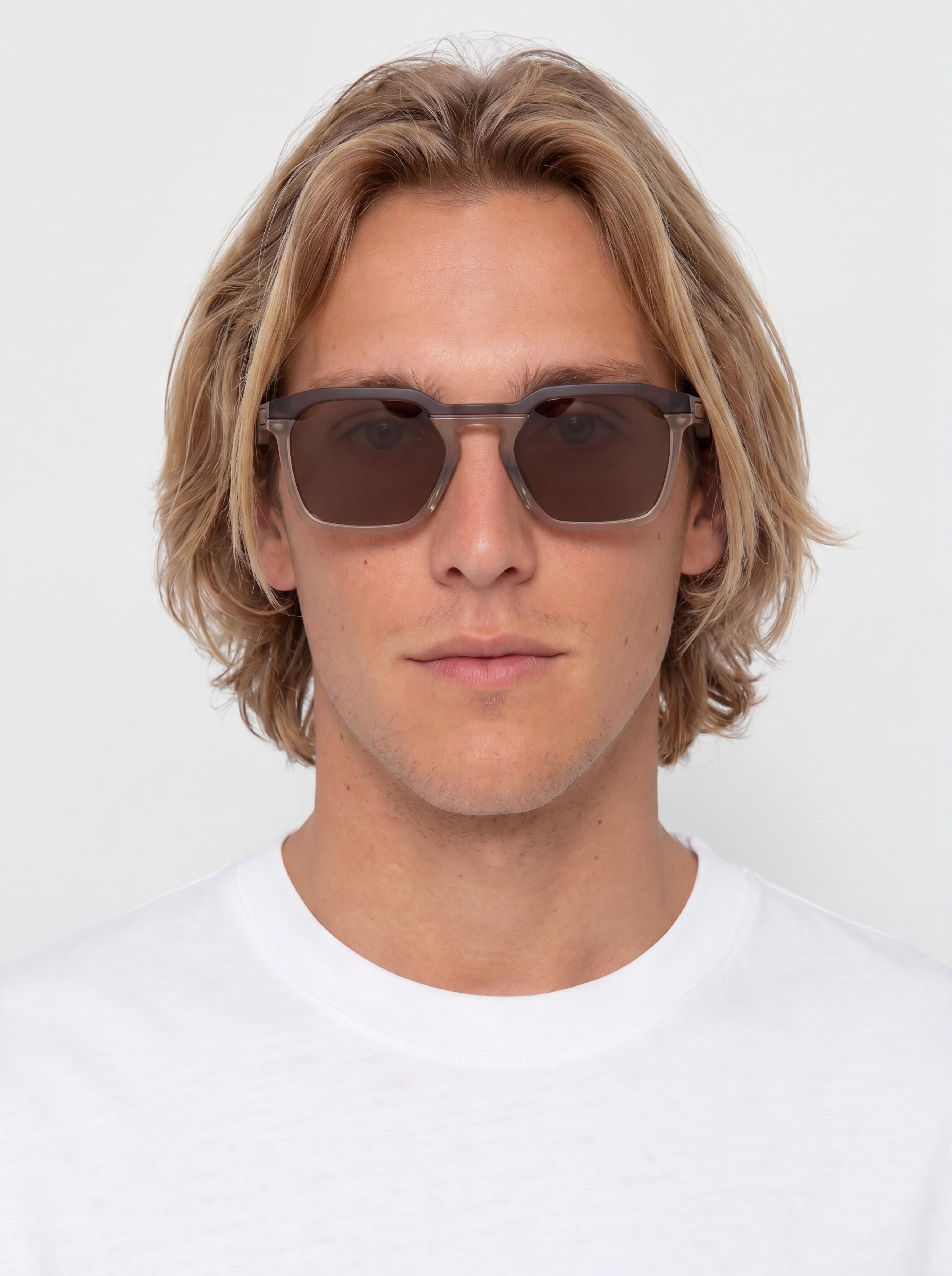 Okulary przeciwsłoneczne Oakley Hstn Sq (matte rootbeer/prizm tungsten)