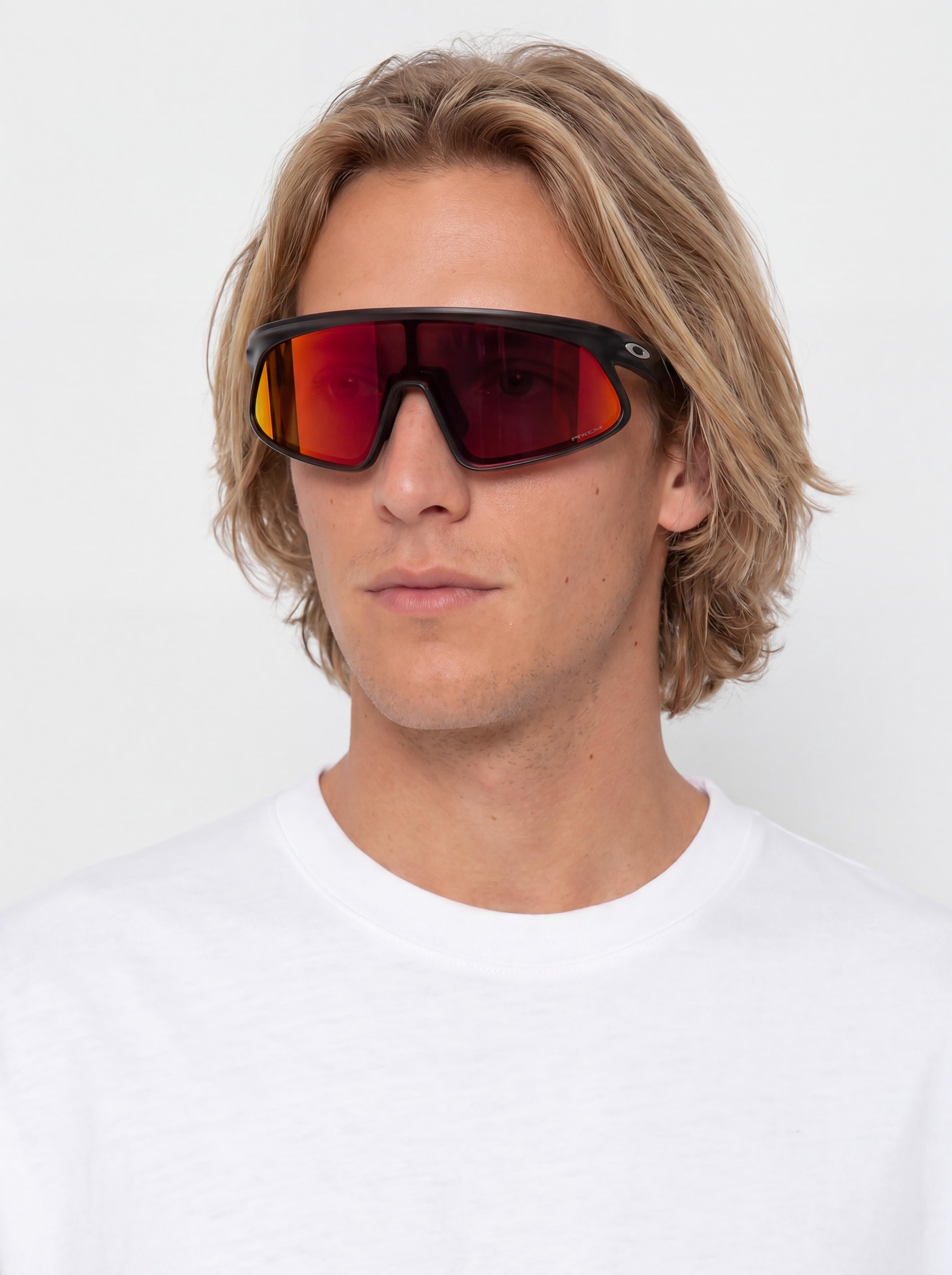 Okulary przeciwsłoneczne Oakley Rslv 141 (matte black/prizm road)