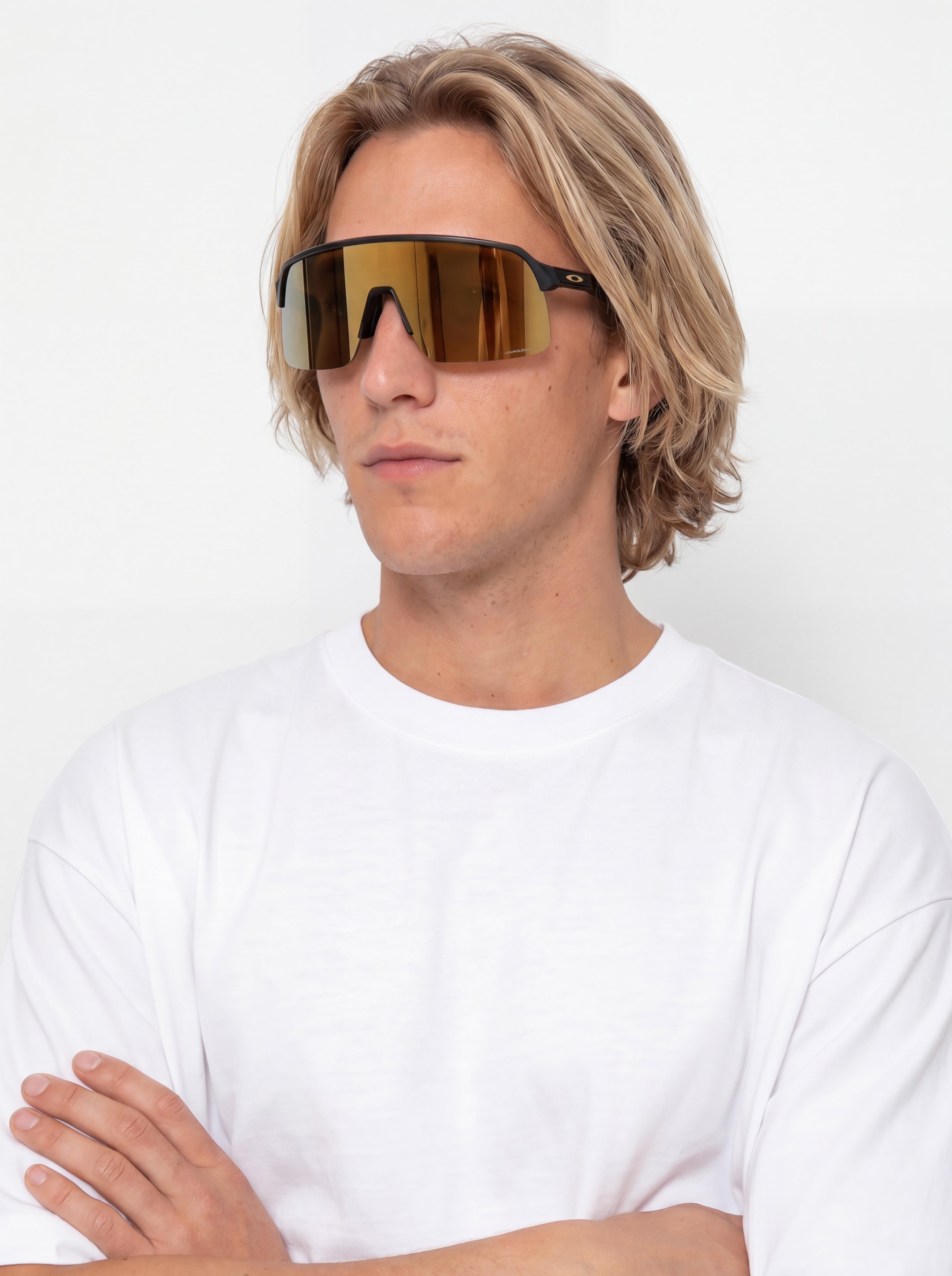 Okulary przeciwsu0142oneczne Oakley Sutro Lite (matte carbon/prizm 24k)