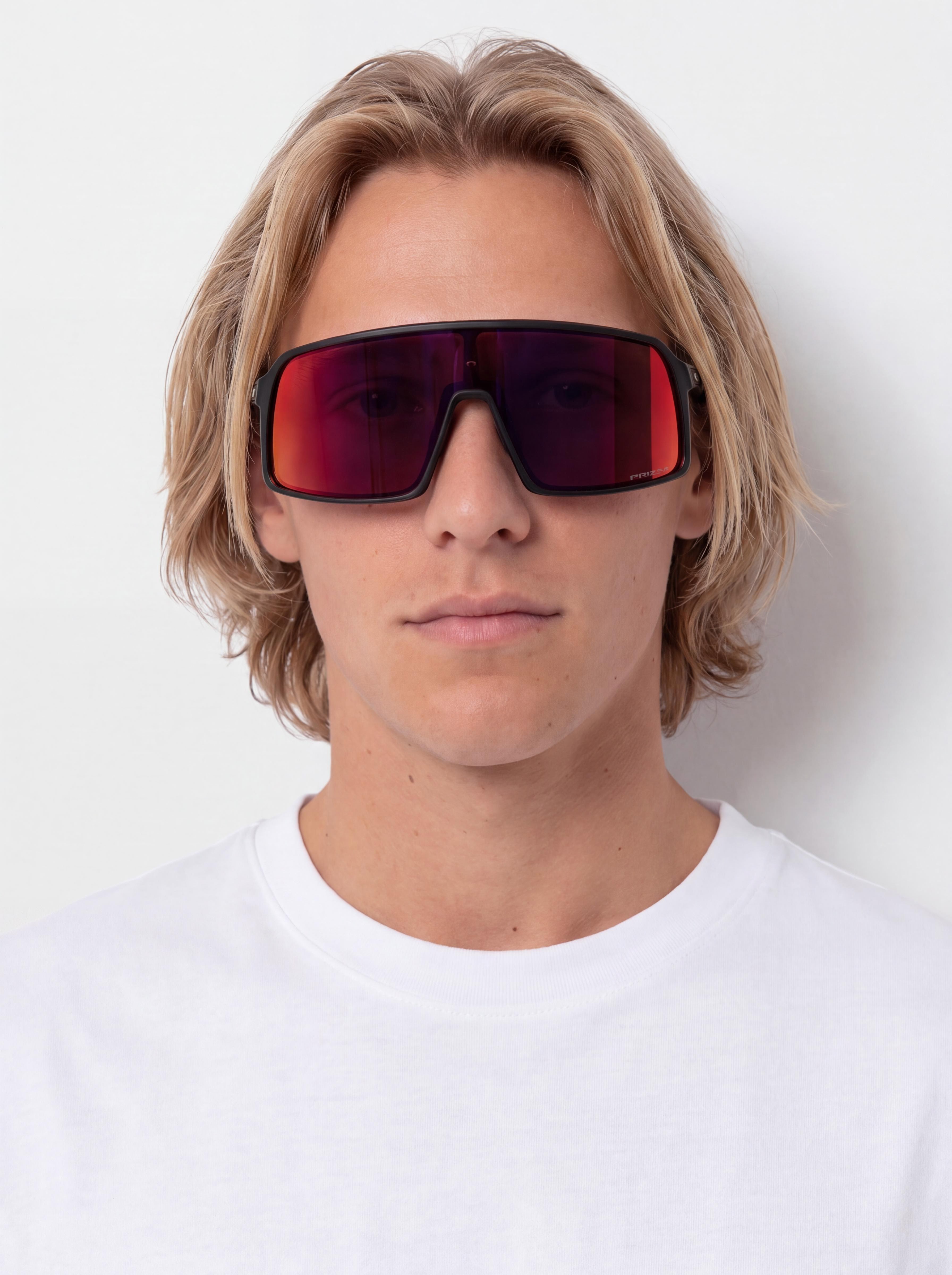 Okulary przeciwsłoneczne Oakley Sutro (matte black/prizm road)