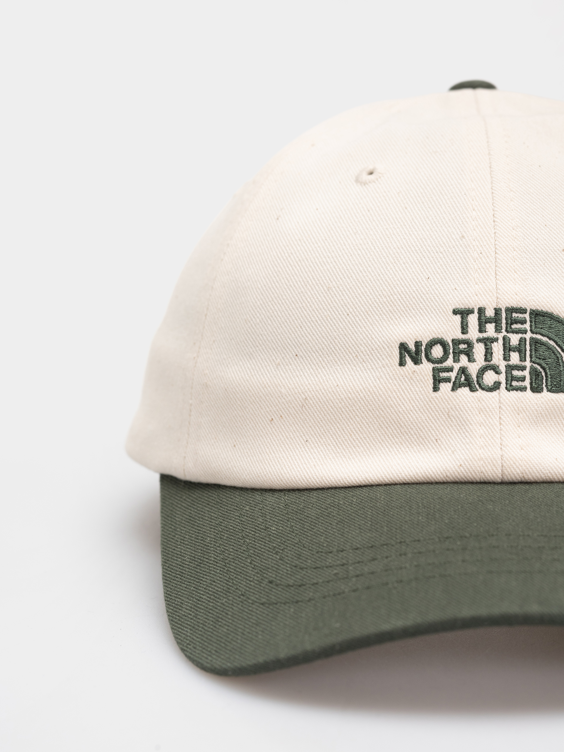 Czapka z daszkiem The North Face Norm (bottle green/white dune)
