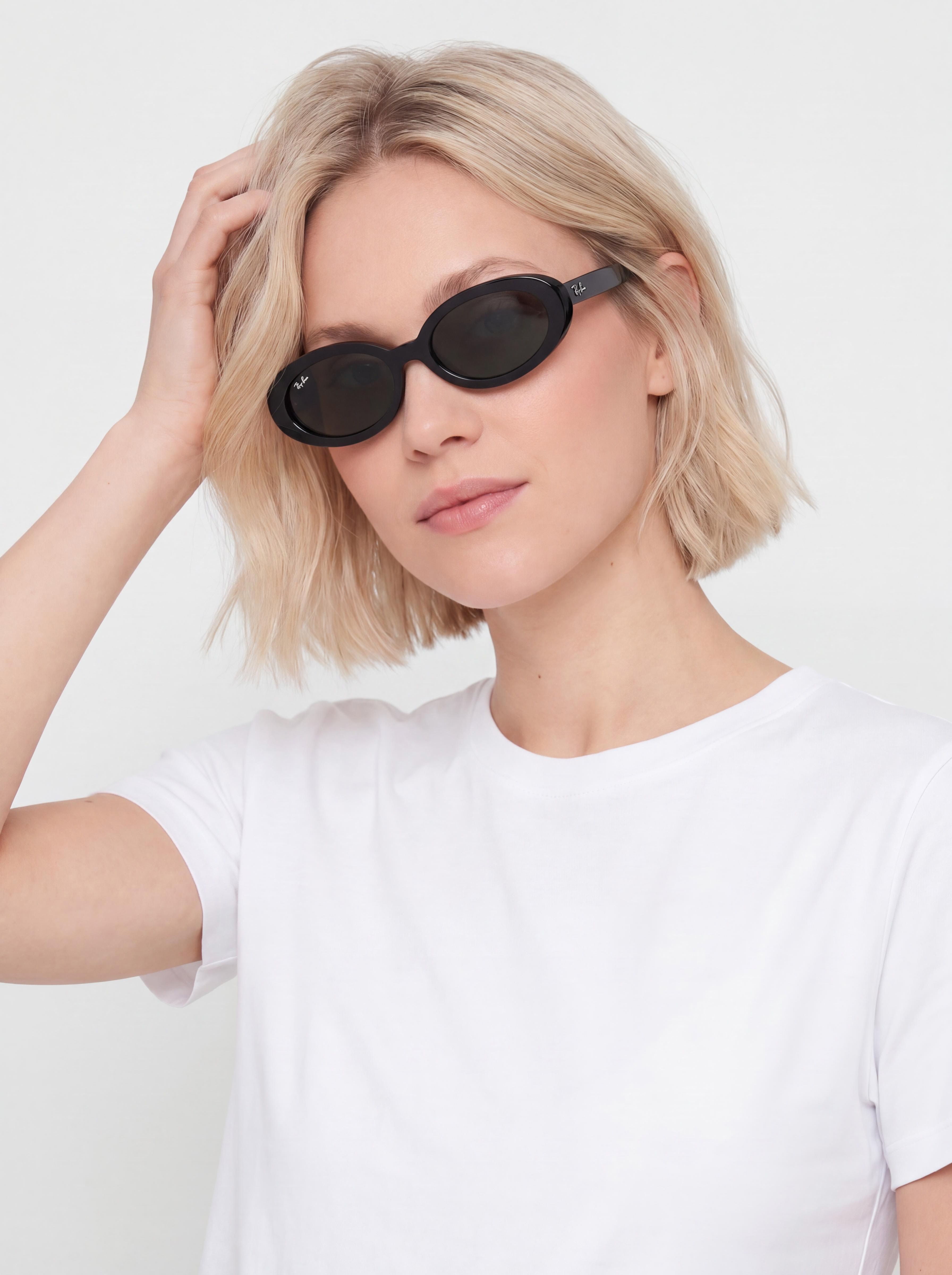 Okulary przeciwsłoneczne Ray-Ban Rb2223 (polerowany czarny/zielony)