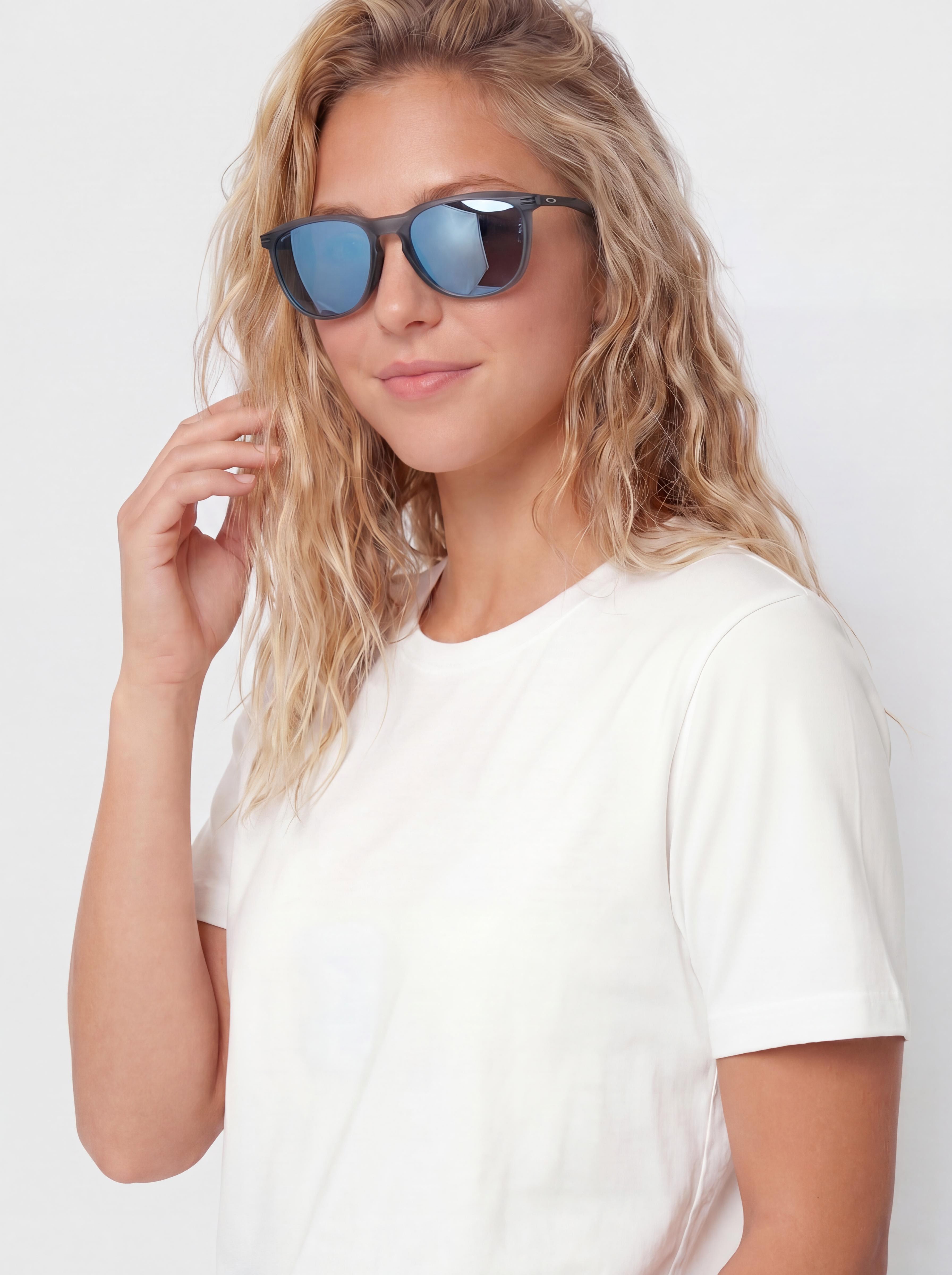 Okulary przeciwsłoneczne Oakley Thurso (matte crystal black/prizm deep water polar)