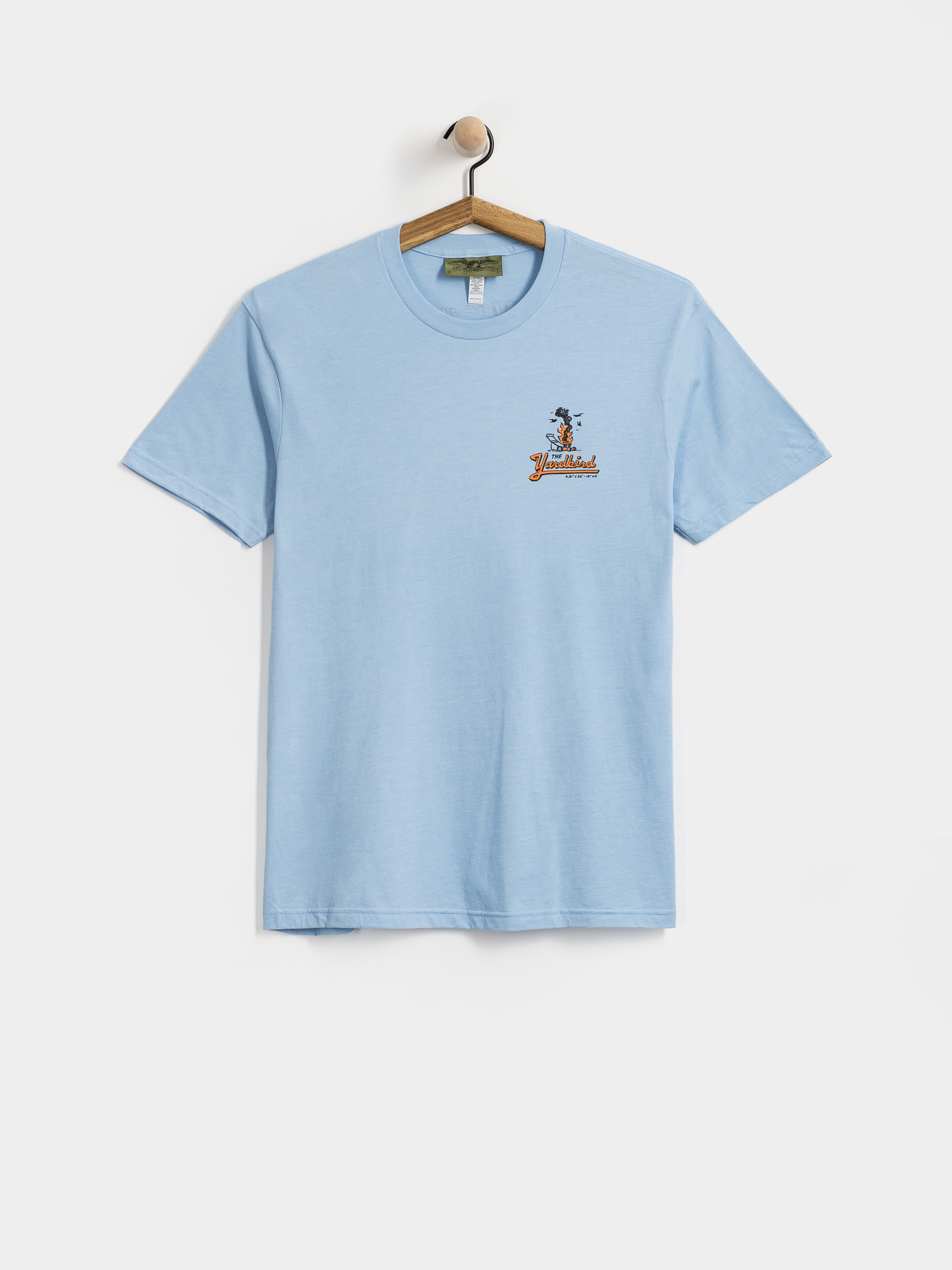 T-shirt Antihero Jalopi Yardbird (heather light blue)
