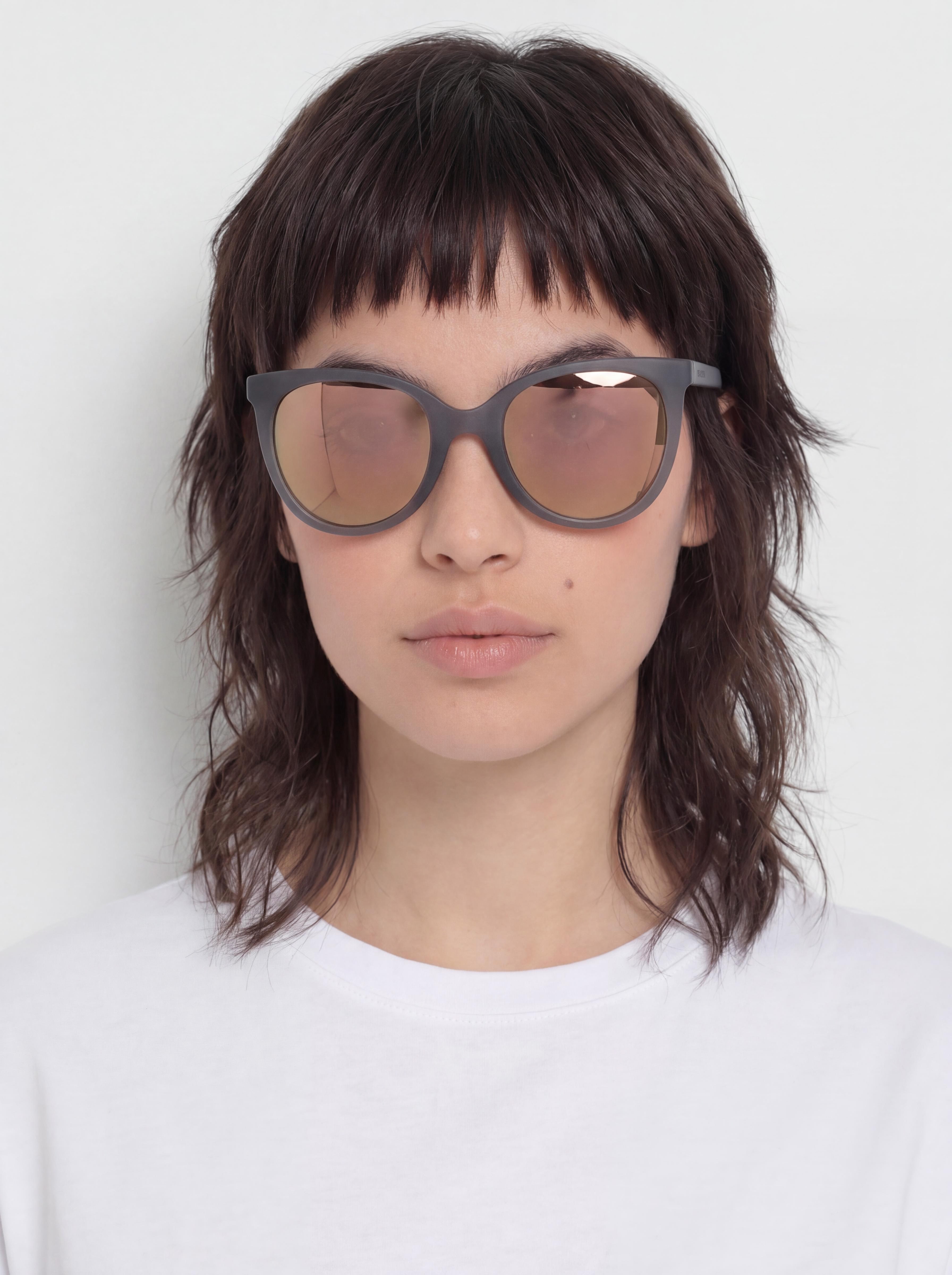 Okulary przeciwsłoneczne Dragon Juniper Wmn (matte charcoal crystal/rose goldion)
