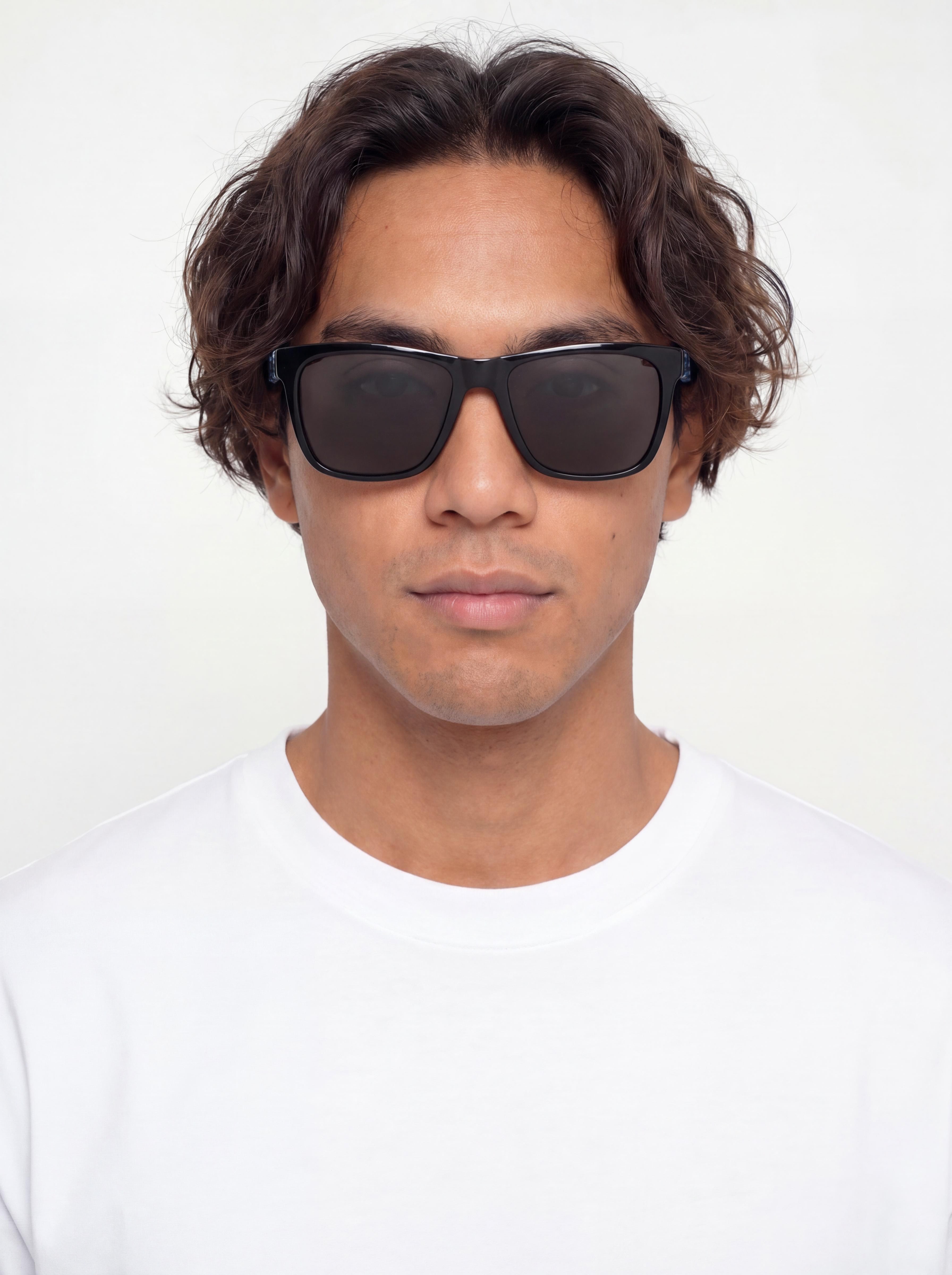 Okulary przeciwsłoneczne Dragon Bishop (black/bryan iguchi/lumalens smoke)