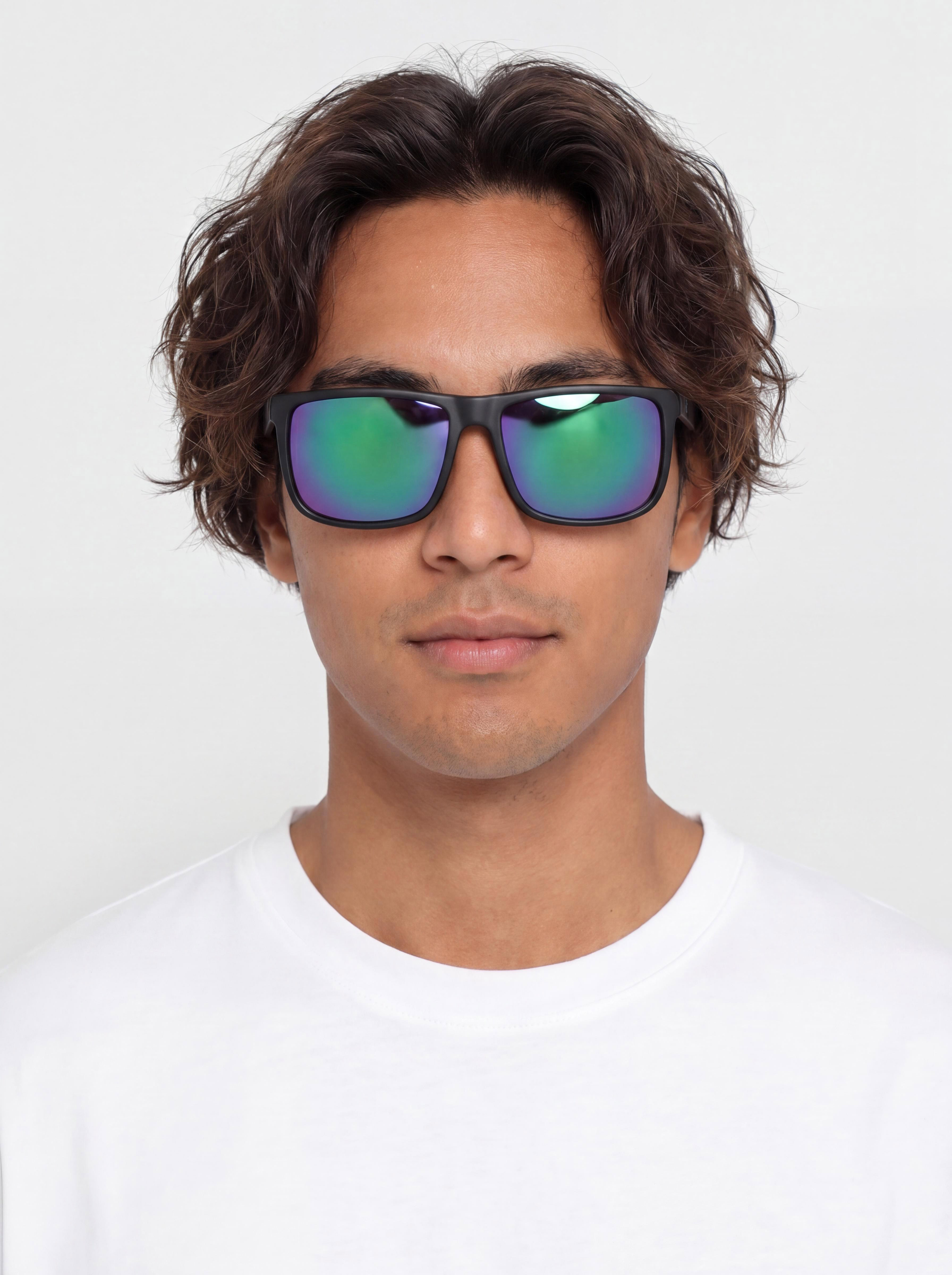 Okulary przeciwsłoneczne Dragon Meridien (matte black h2o/ lumalens green ion)