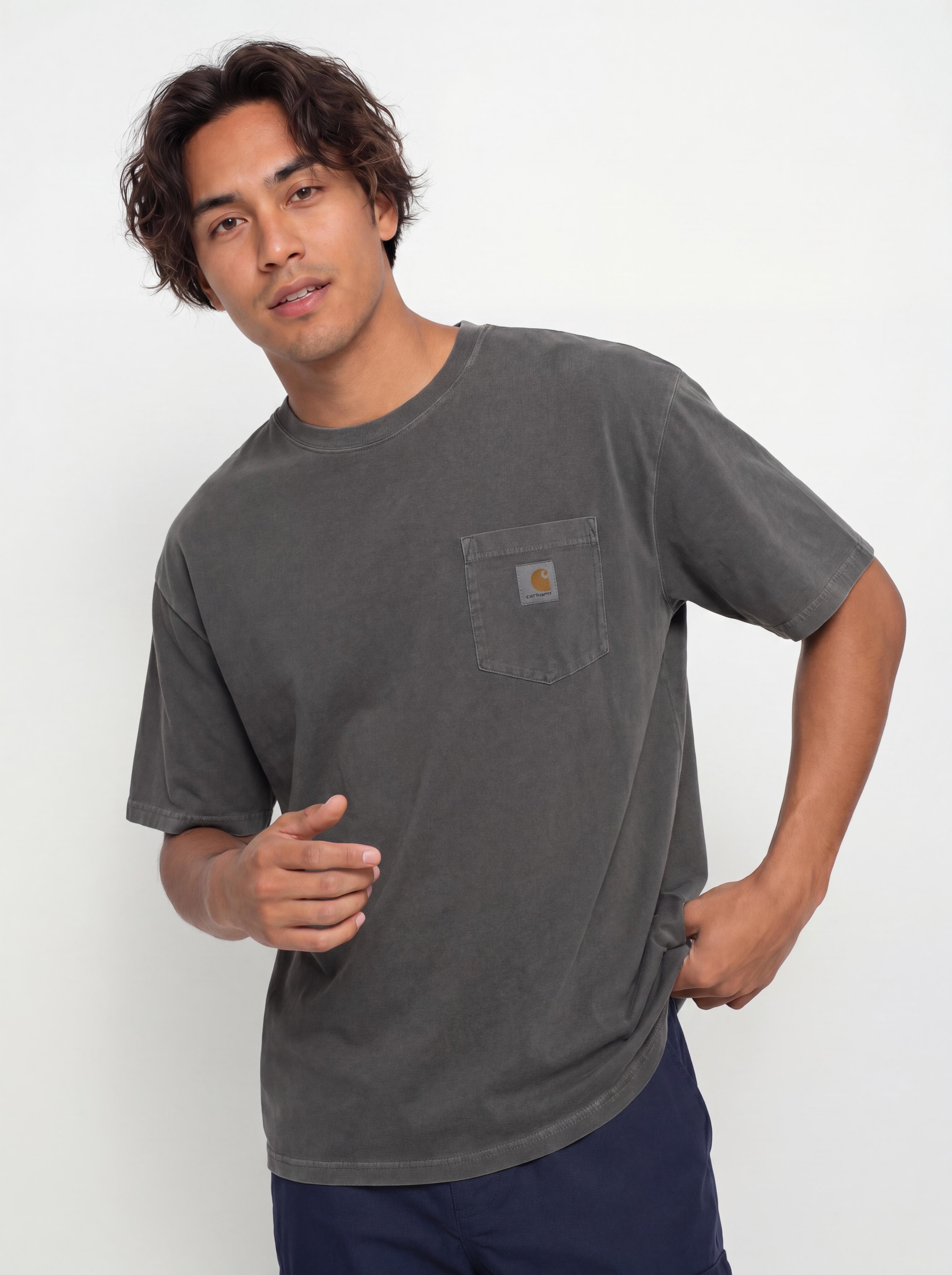 T-shirt Carhartt WIP Loose Pocket (black)
