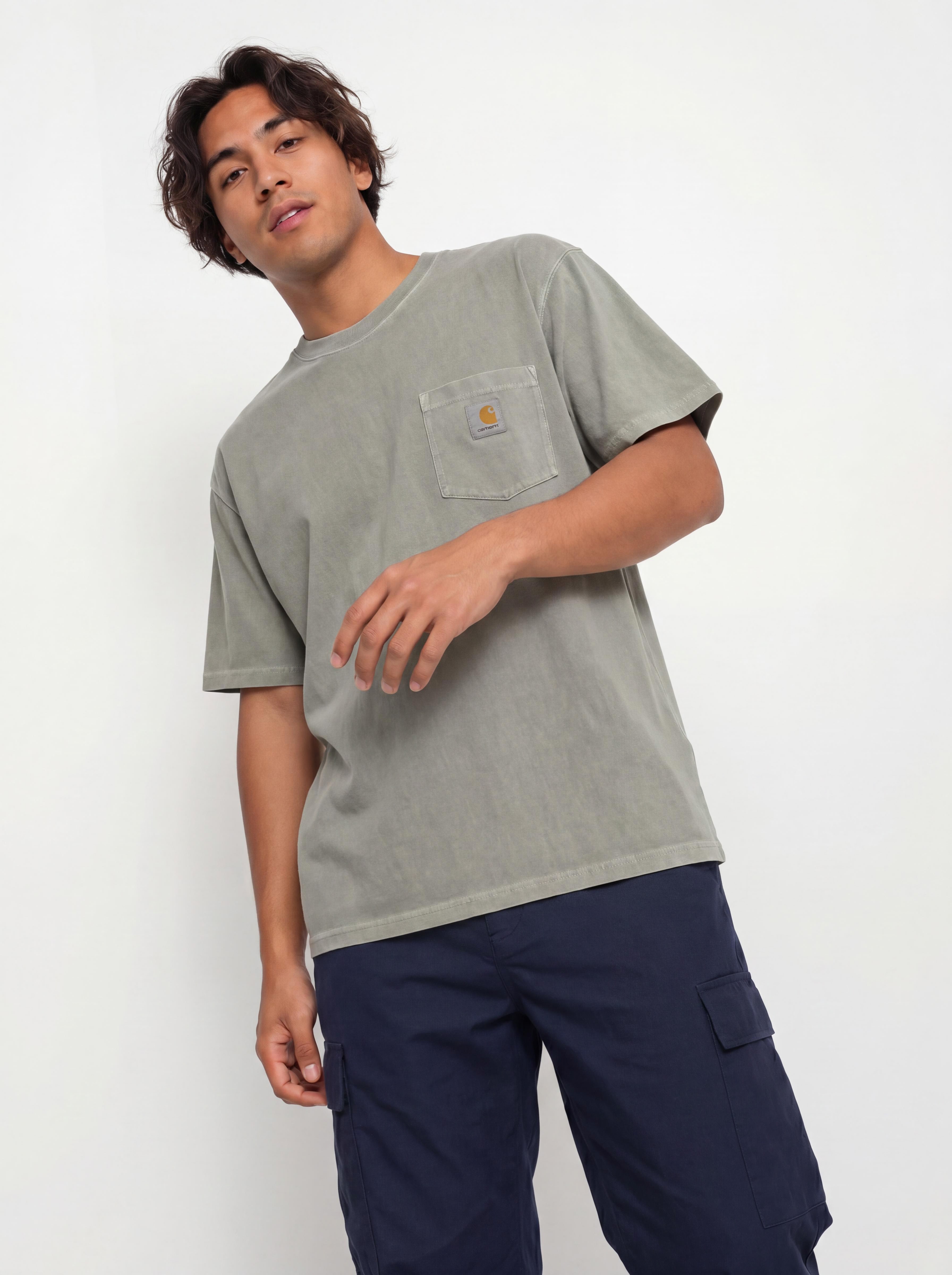 T-shirt Carhartt WIP Loose Pocket (shady green)