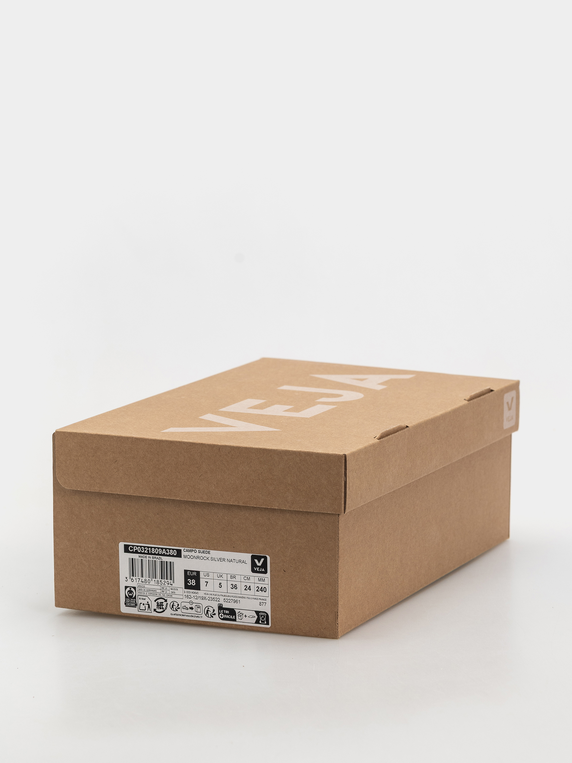 Buty Veja Campo Wmn (moonrock silver natural)