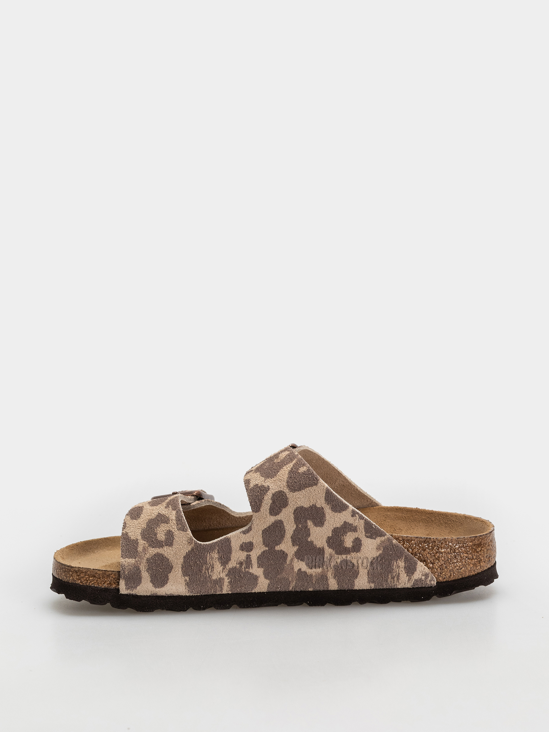 Klapki Birkenstock Arizona Suede Leather Narrow (leo sandcastle)