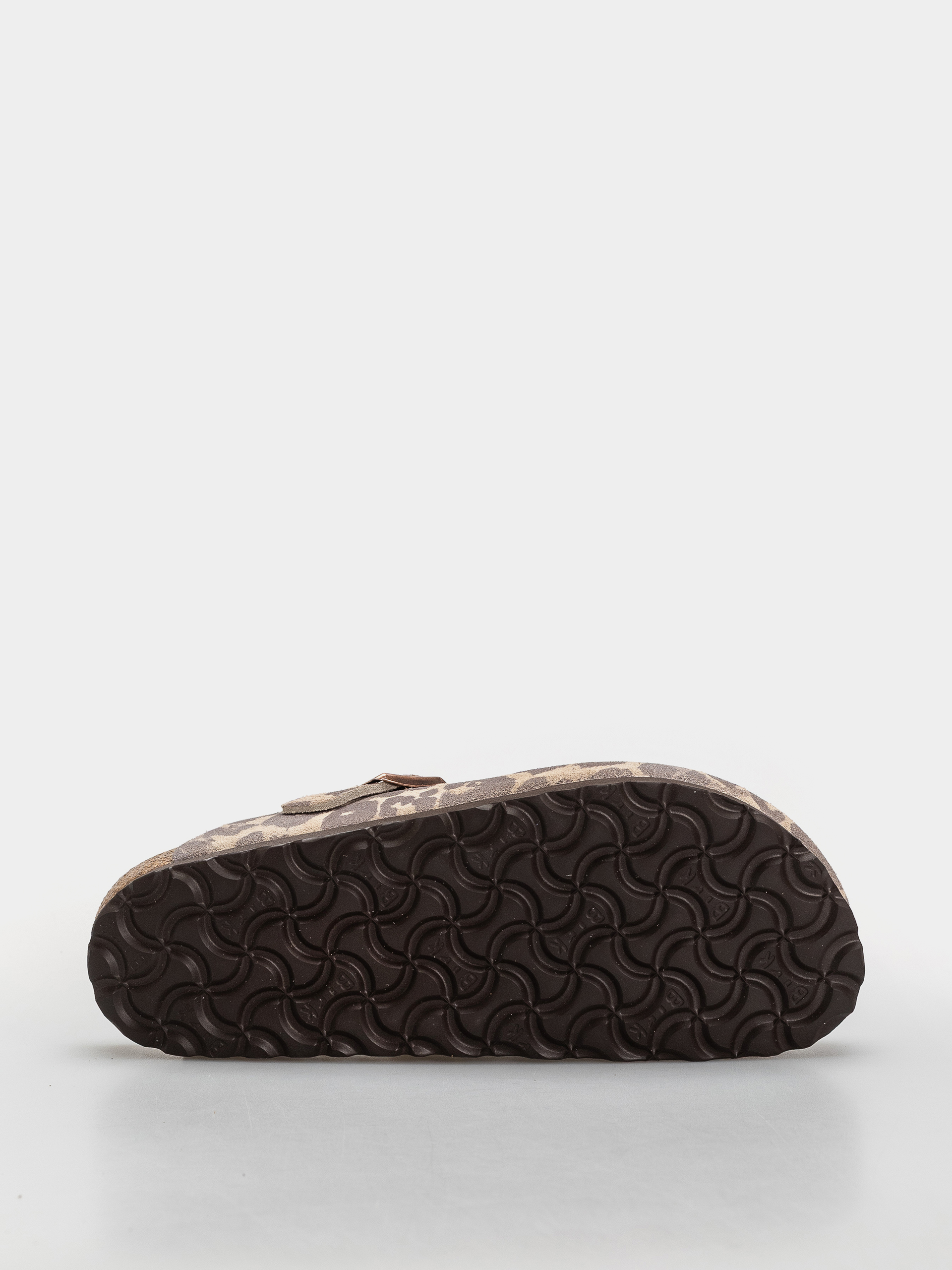 Klapki Birkenstock Boston Suede Leather Narrow (leo sandcastle)