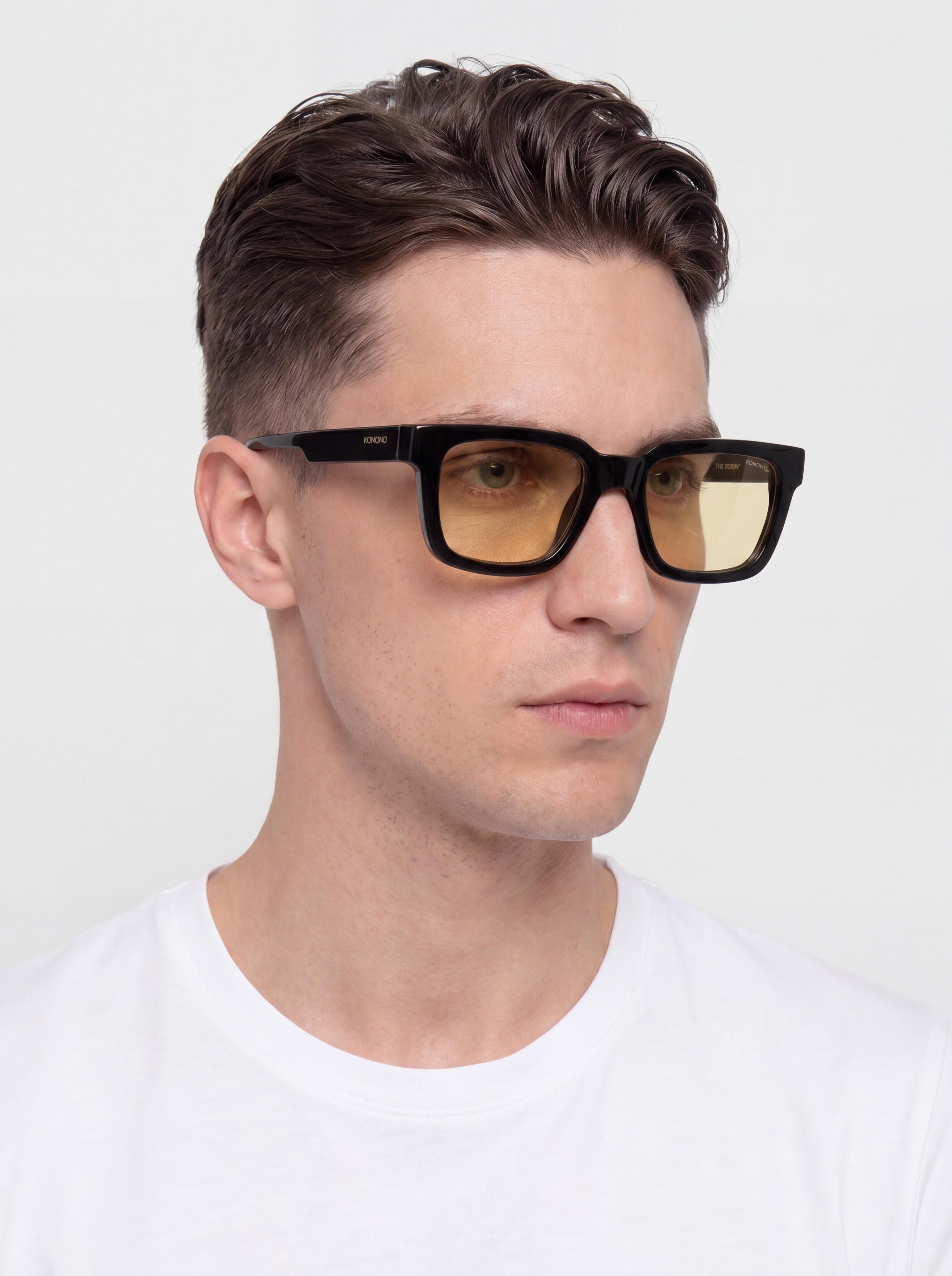 Okulary przeciwsłoneczne Komono Bobby (black flare)