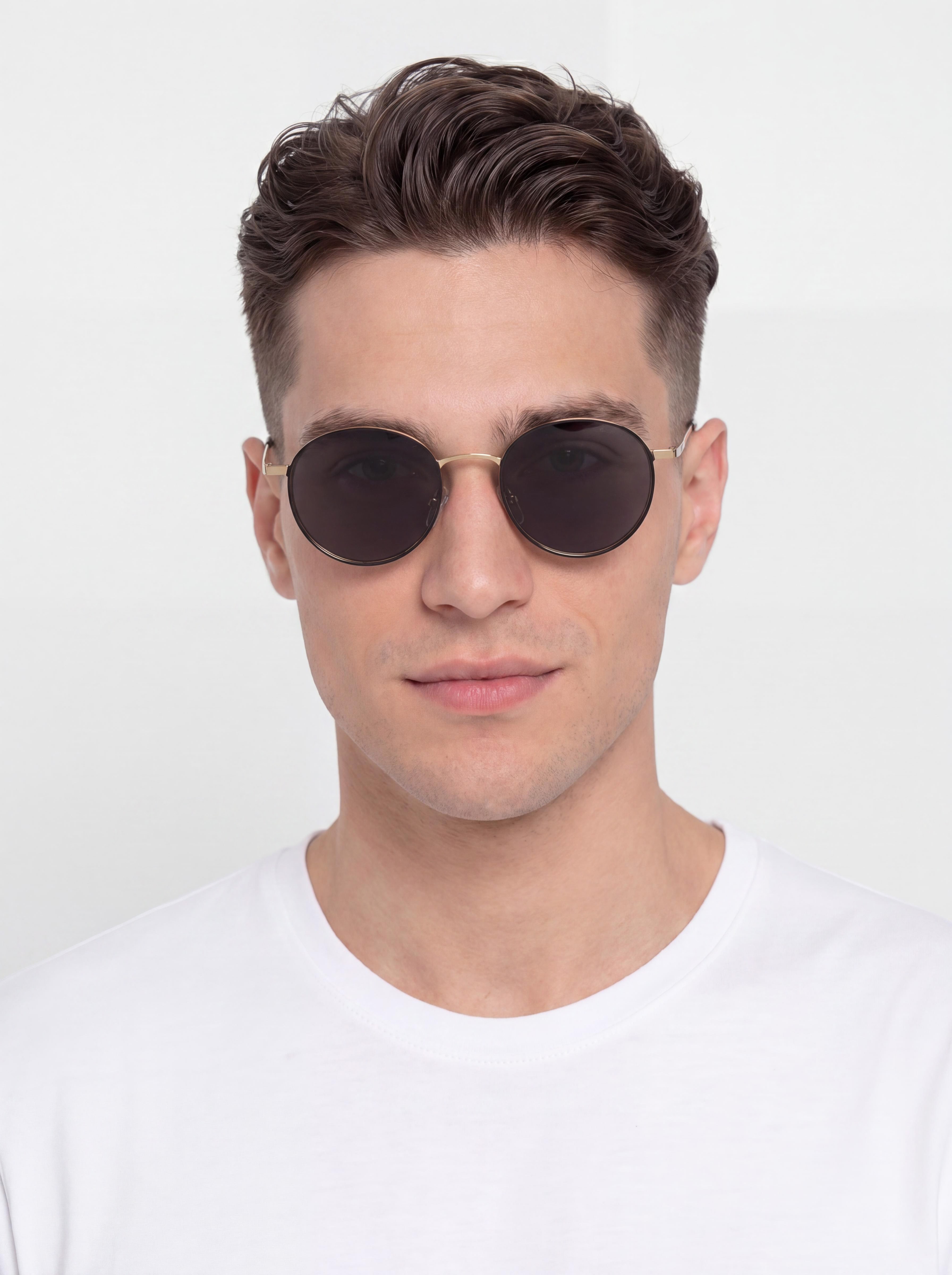 Okulary przeciwsłoneczne Komono James (gold black)