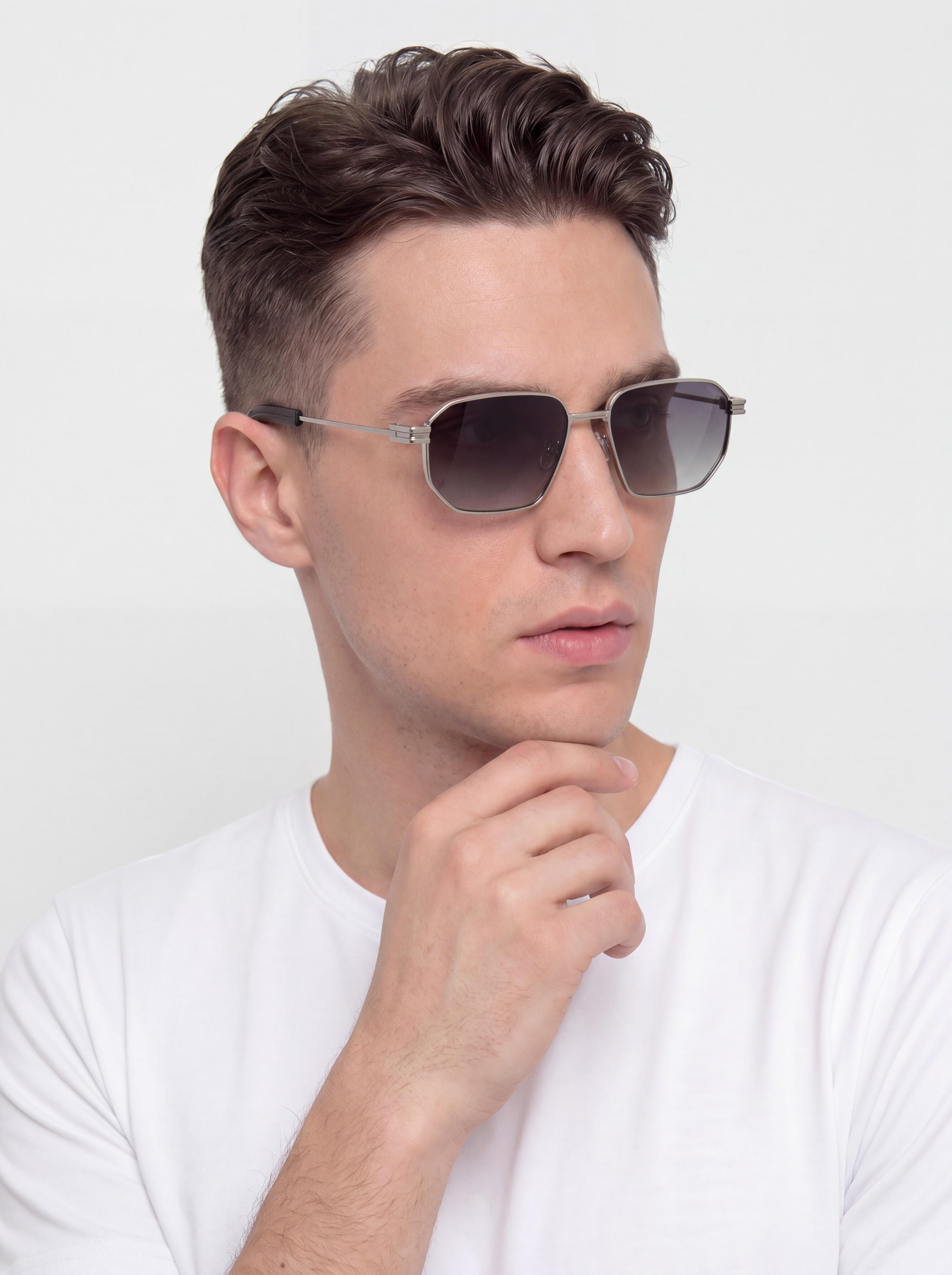 Okulary przeciwsłoneczne Komono Harvey (silver black)