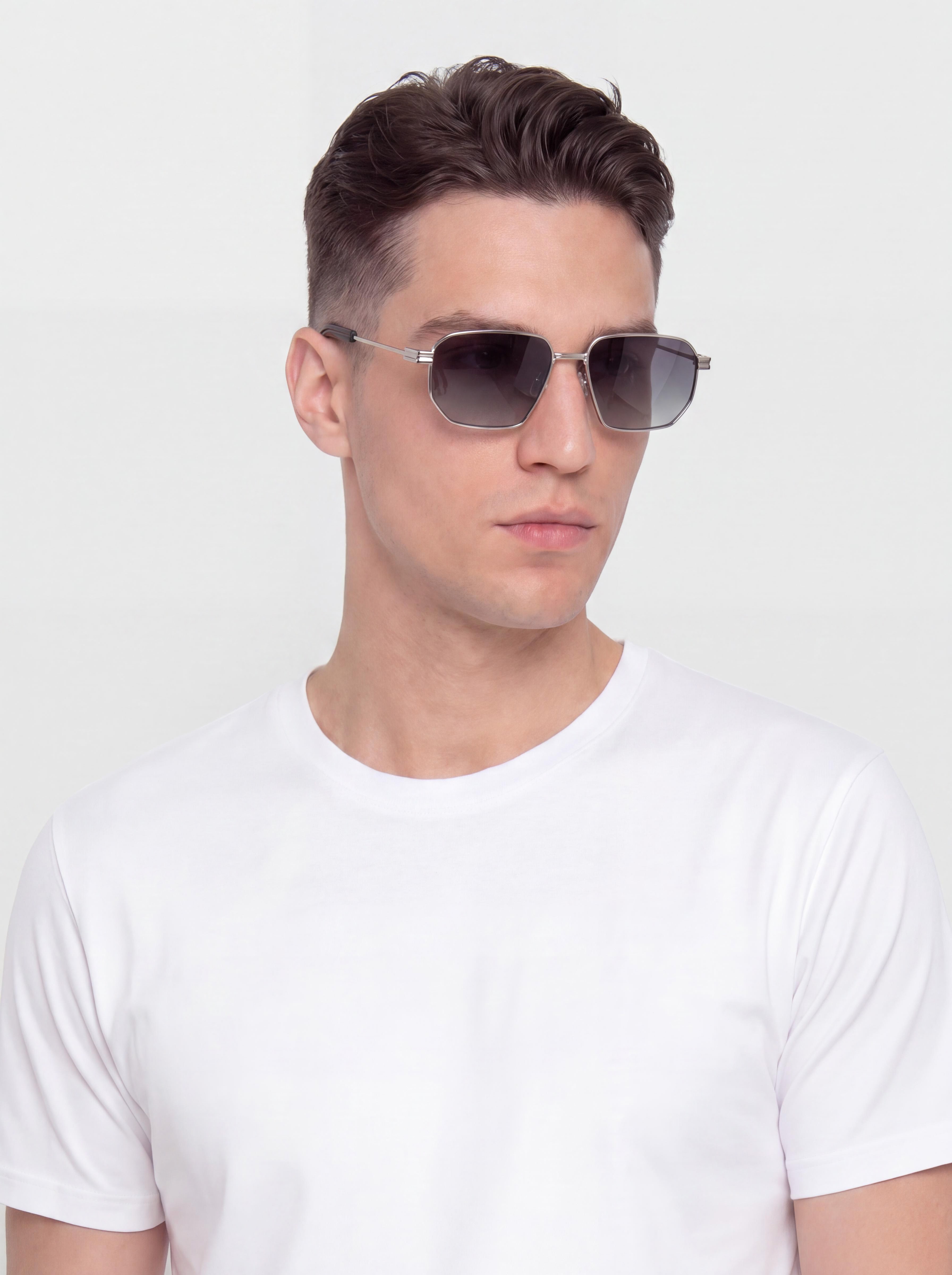 Okulary przeciwsłoneczne Komono Harvey (silver black)