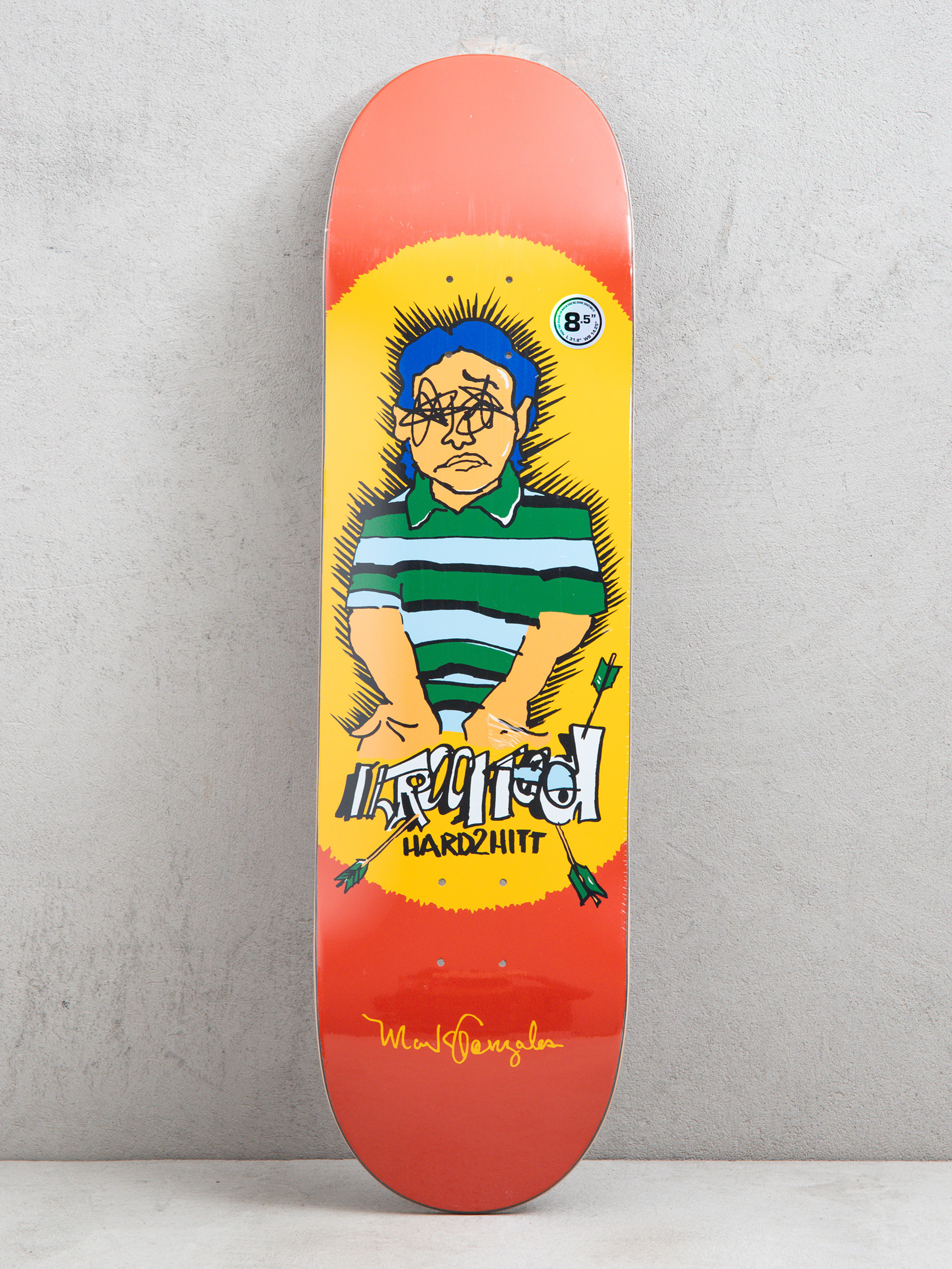 Deck Krooked Gonz Hard2Ihtt (orange)