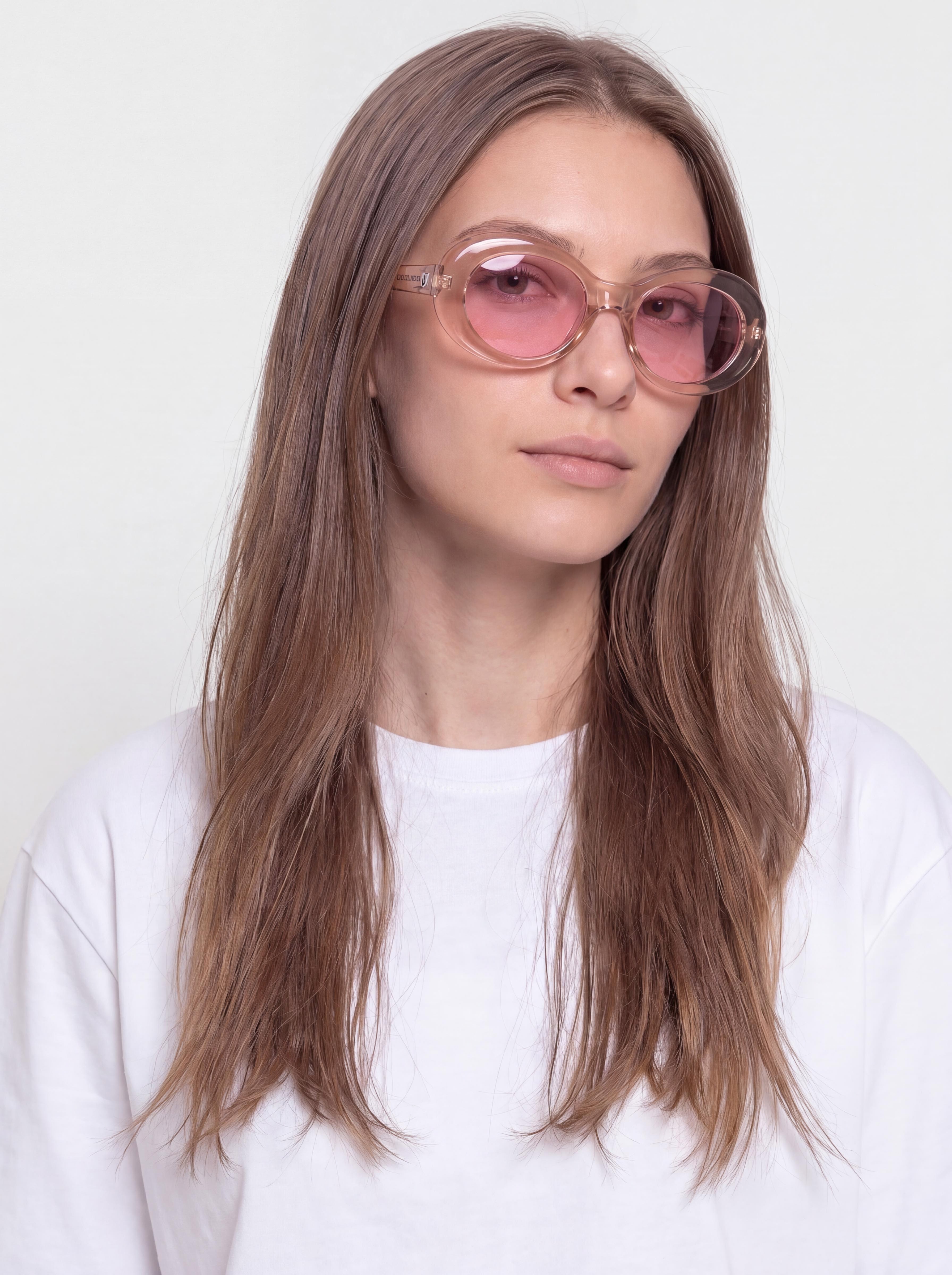 Okulary przeciwsu0142oneczne Volcom Stoned (gloss quail feather/pink)