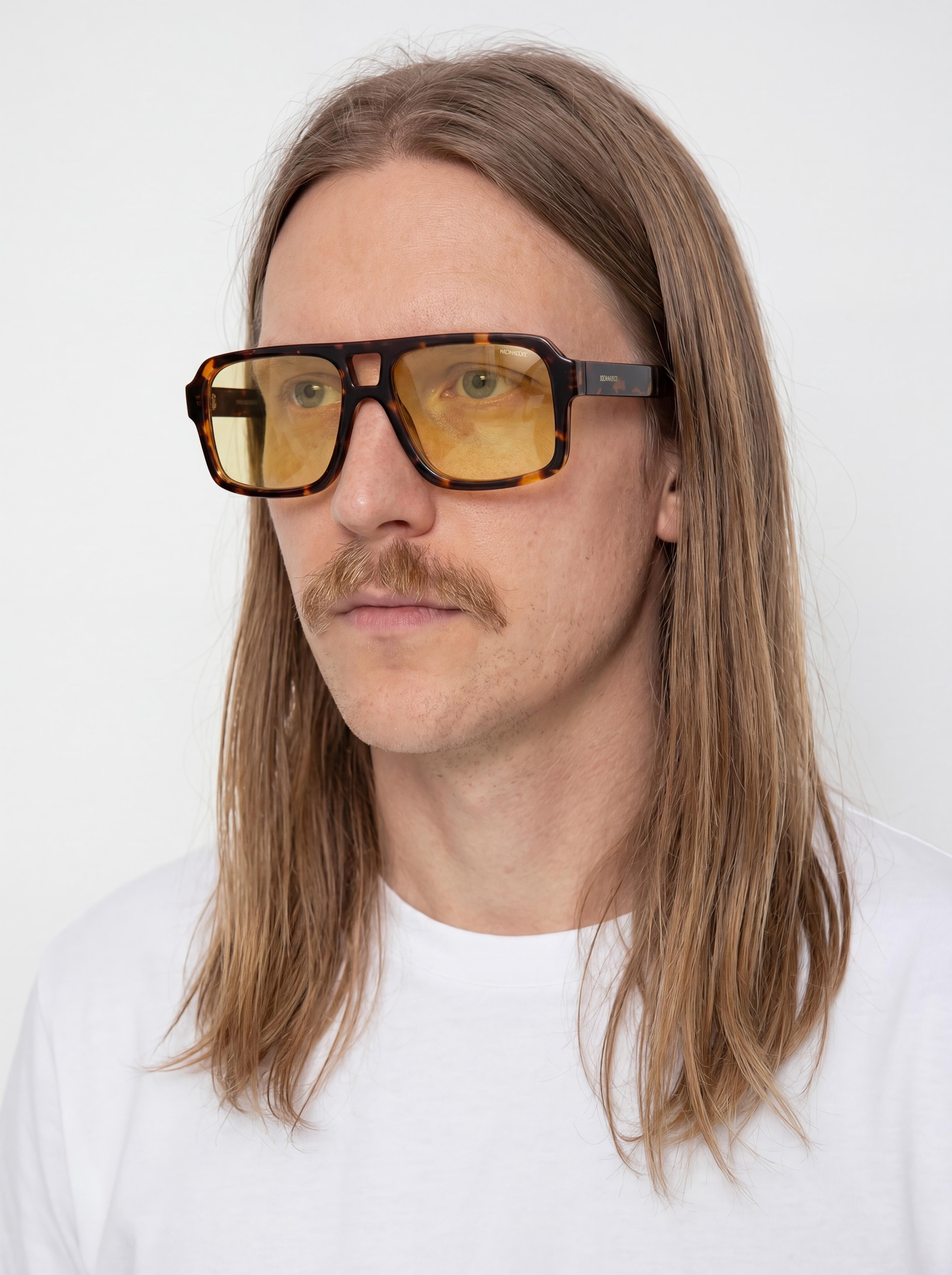 Okulary przeciwsłoneczne Komono Falcon (havana lemon)