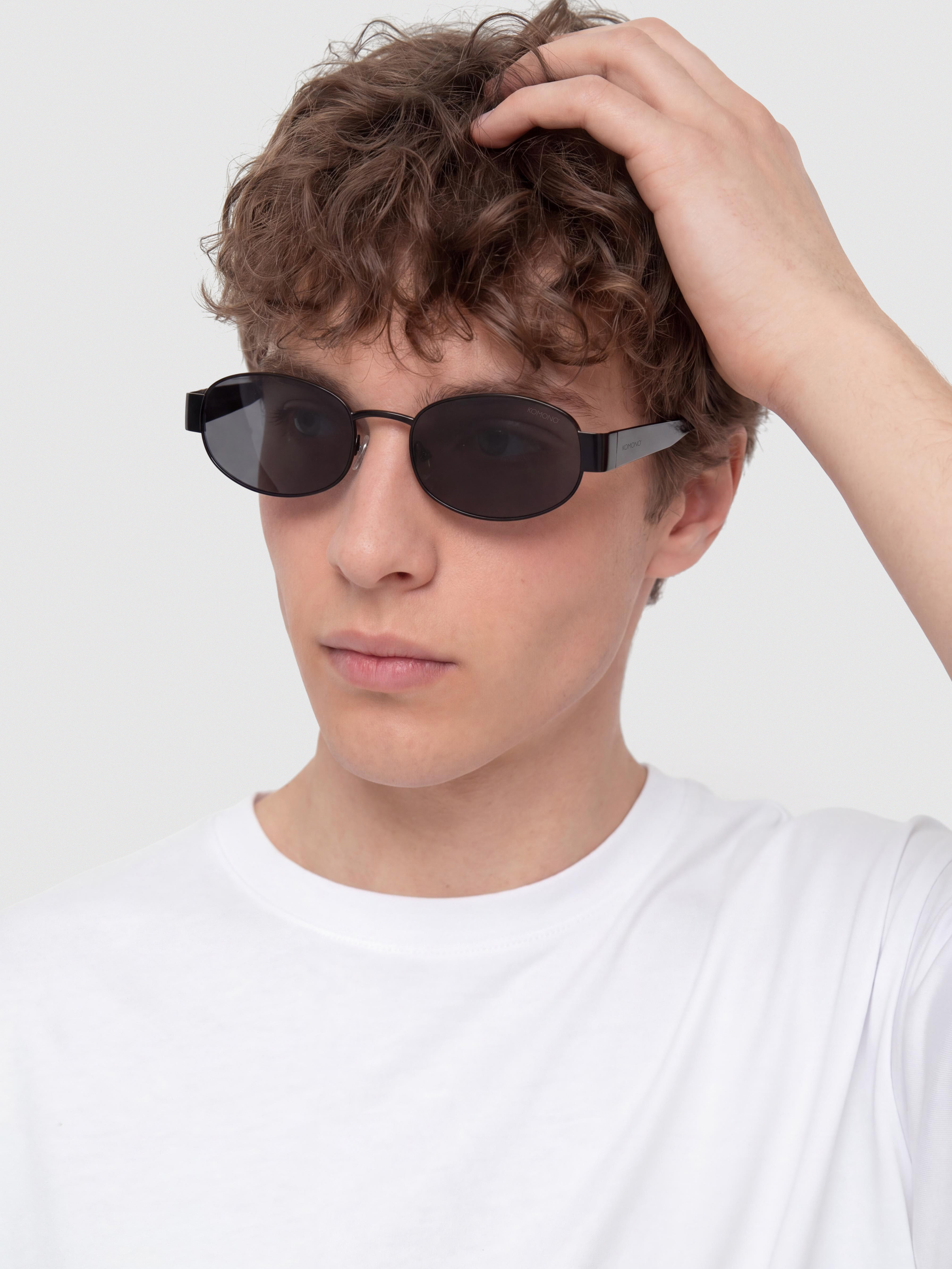 Okulary przeciwsu0142oneczne Komono Elix (black)