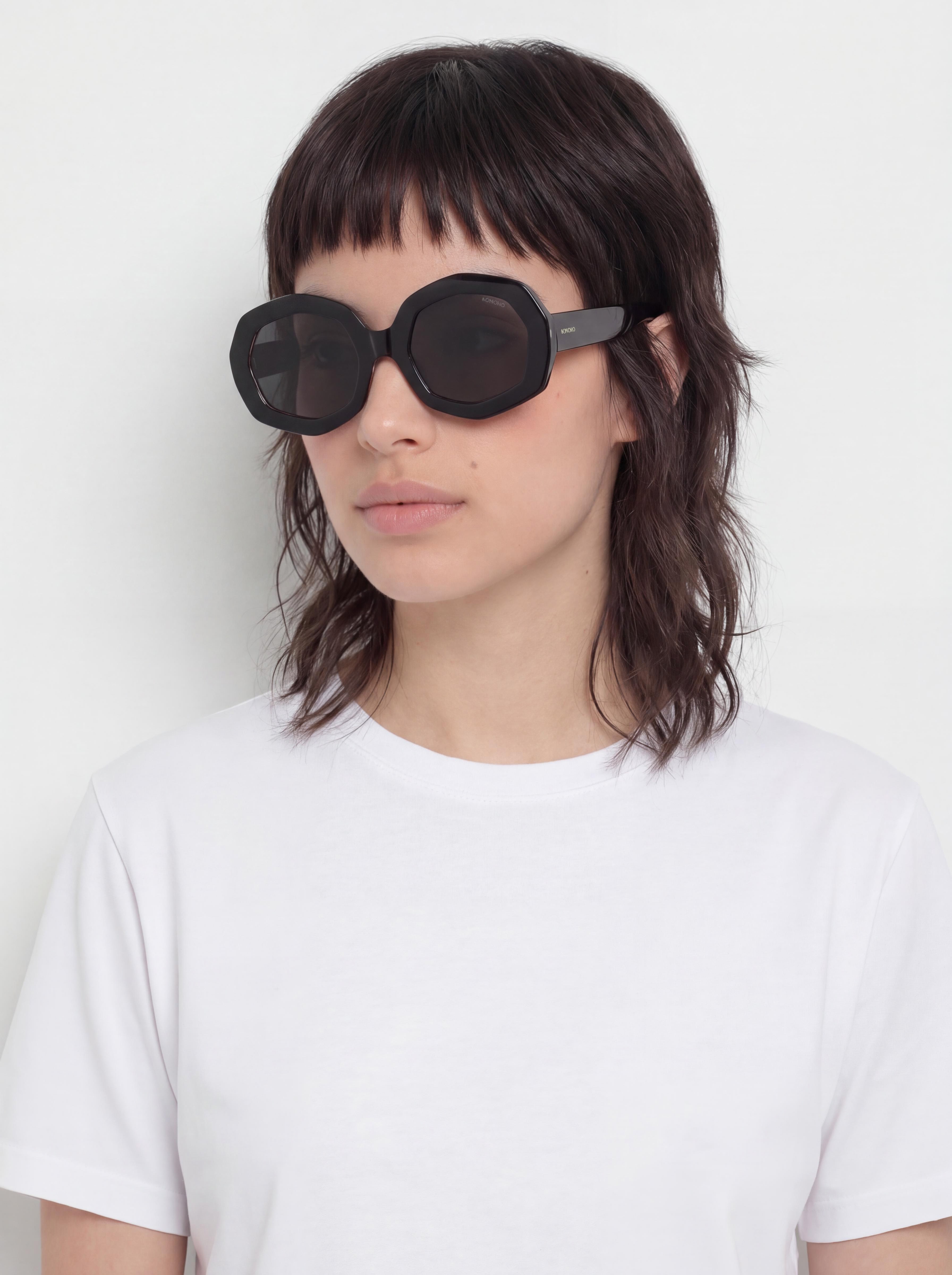 Okulary przeciwsłoneczne Komono Amy (black tortoise)