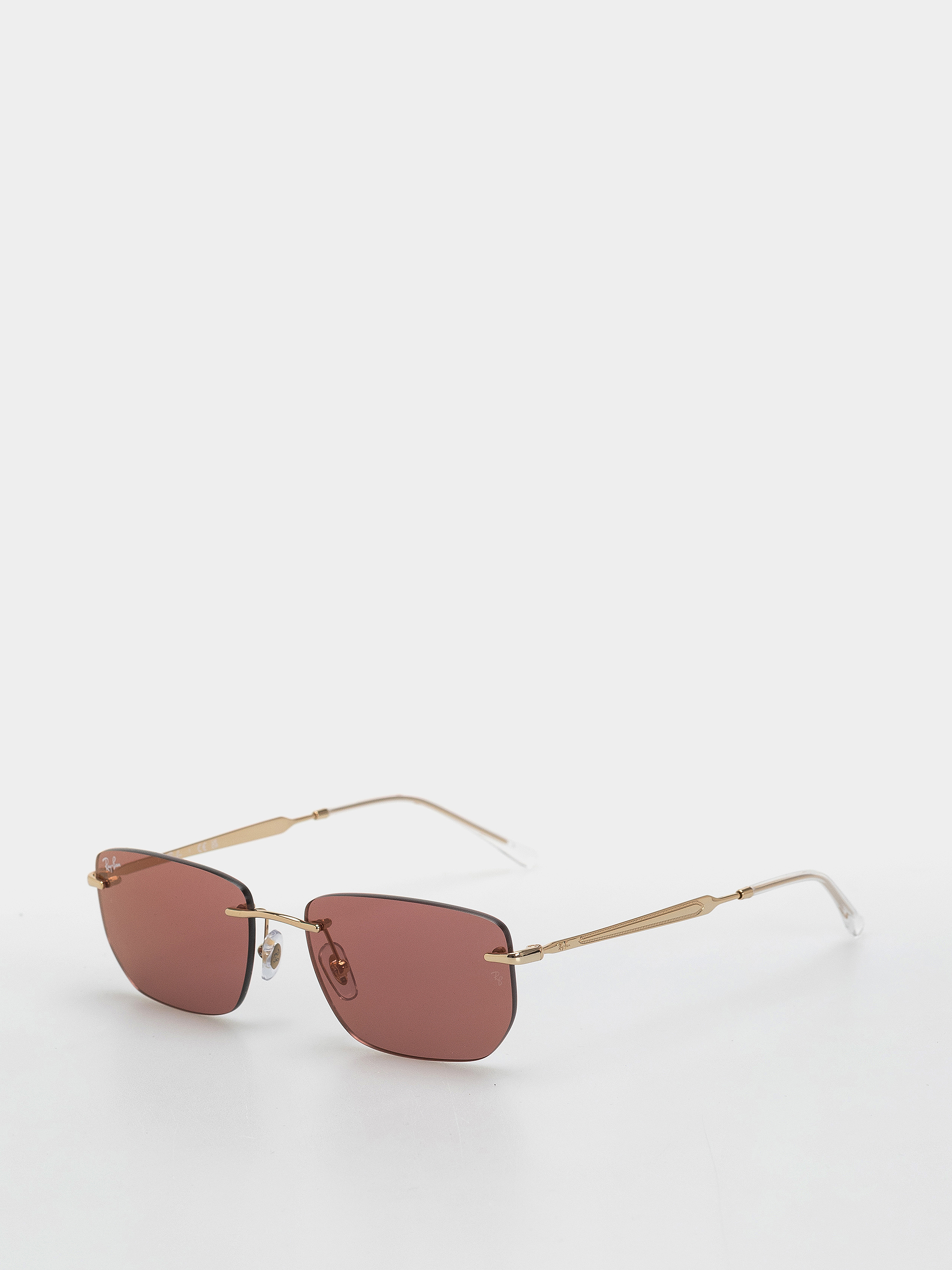 Okulary przeciwsłoneczne Ray-Ban Rb3768 (polerowany złoto arista/ciemnofioletowy i lustrzany czerwony)