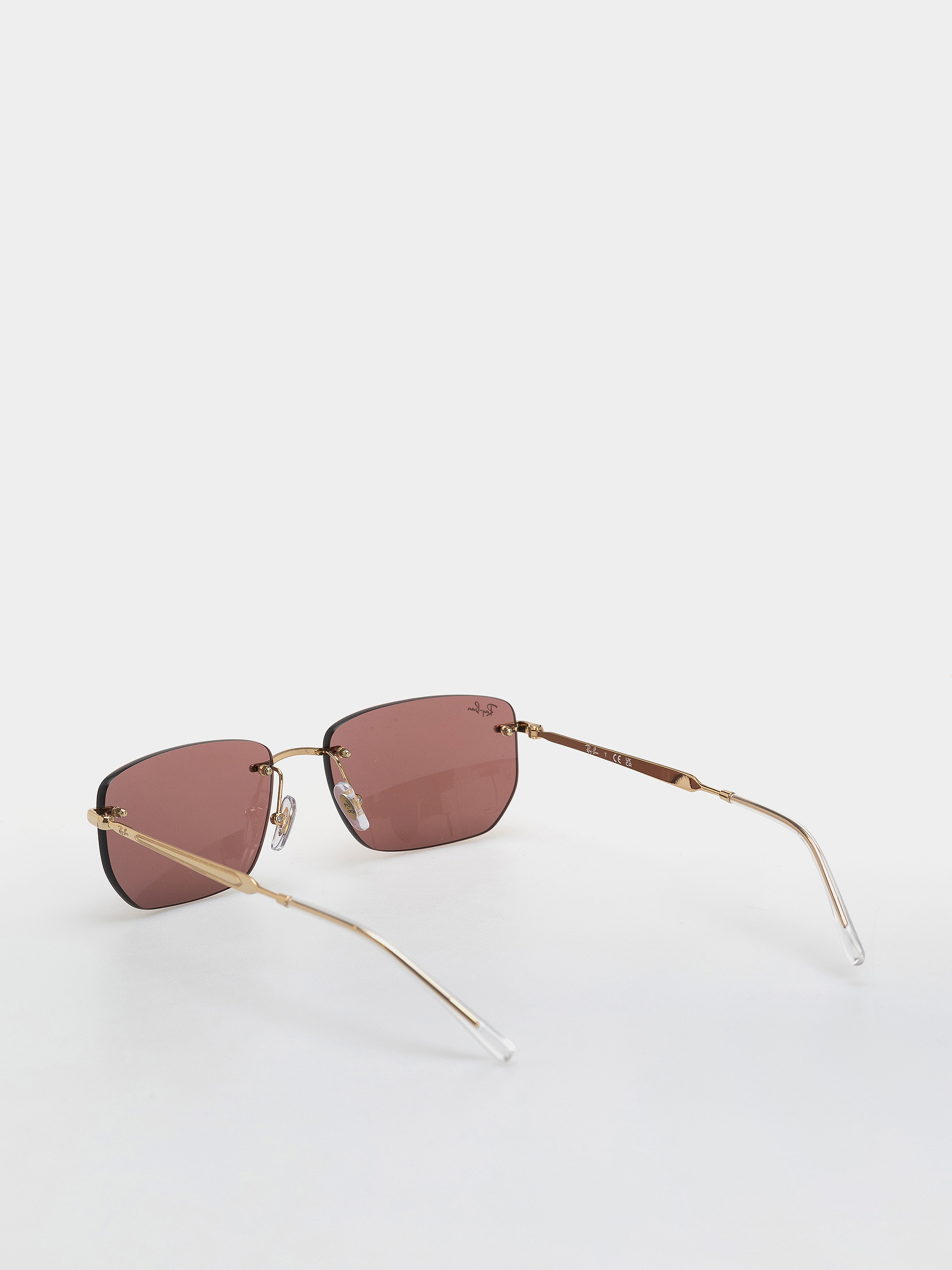Okulary przeciwsłoneczne Ray-Ban Rb3768 (polerowany złoto arista/ciemnofioletowy i lustrzany czerwony)