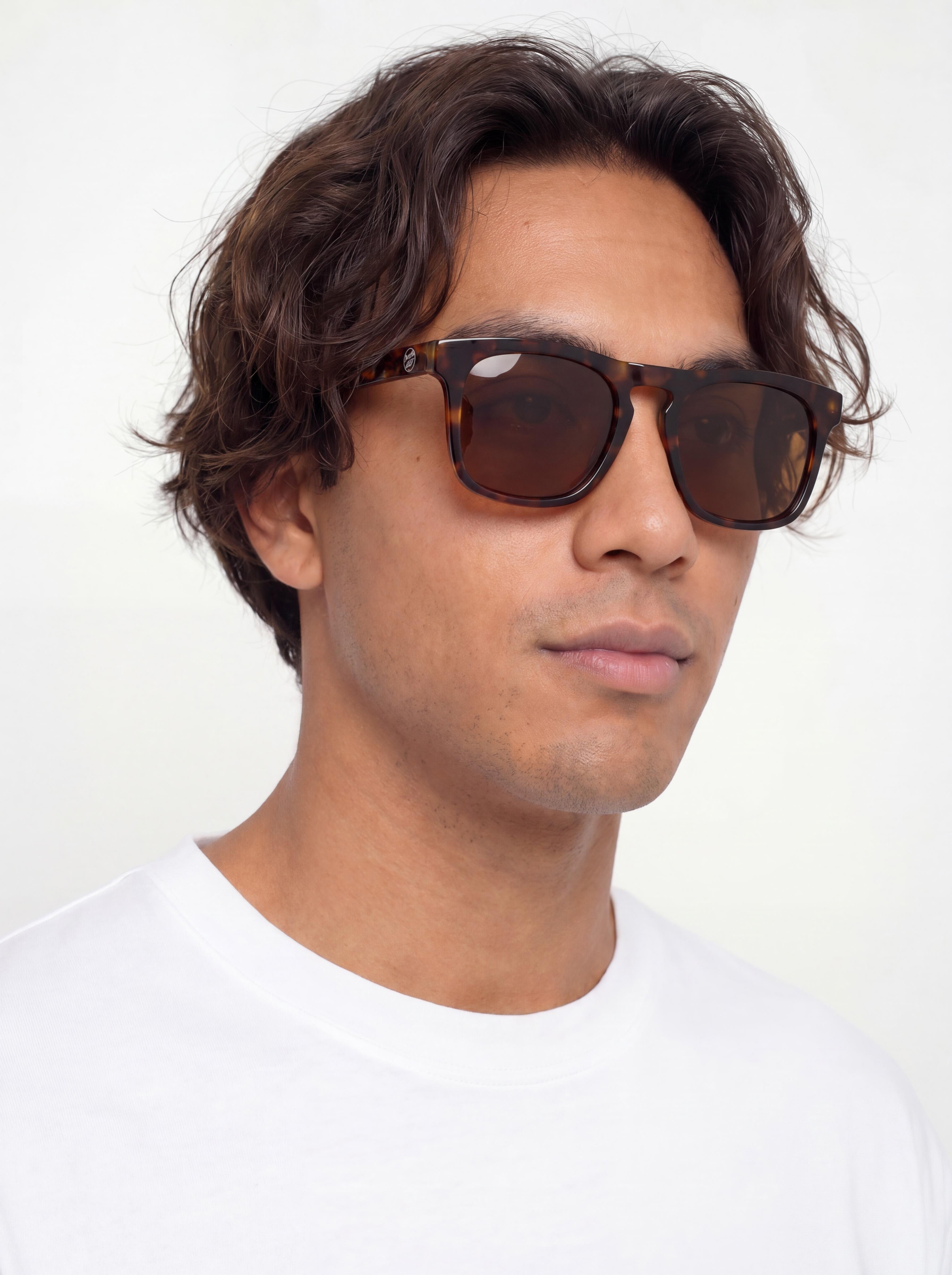 Okulary przeciwsłoneczne Santa Cruz Luna (tortoise shell/brown)