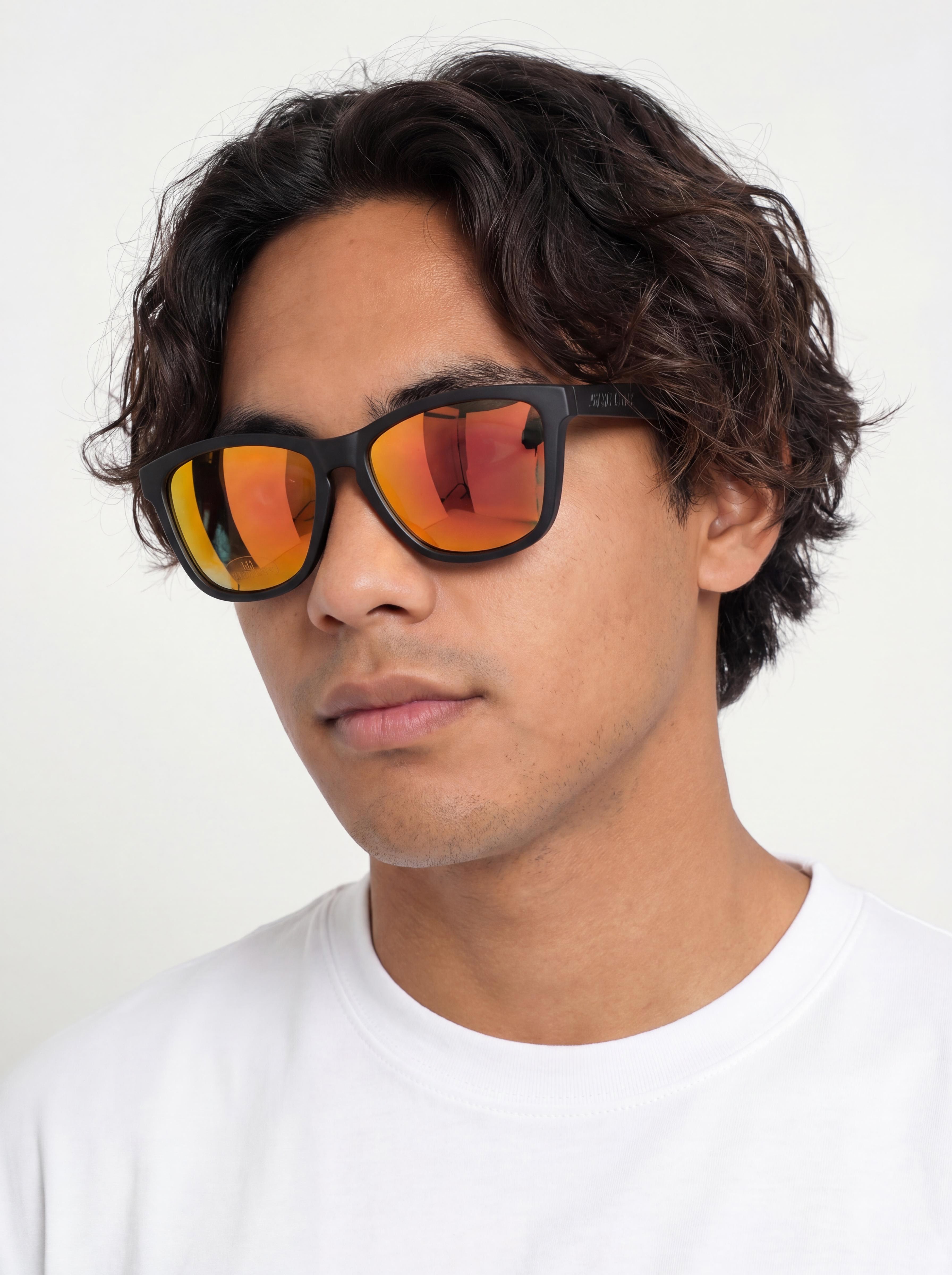 Okulary przeciwsłoneczne Santa Cruz Boss Strip (black/orange)