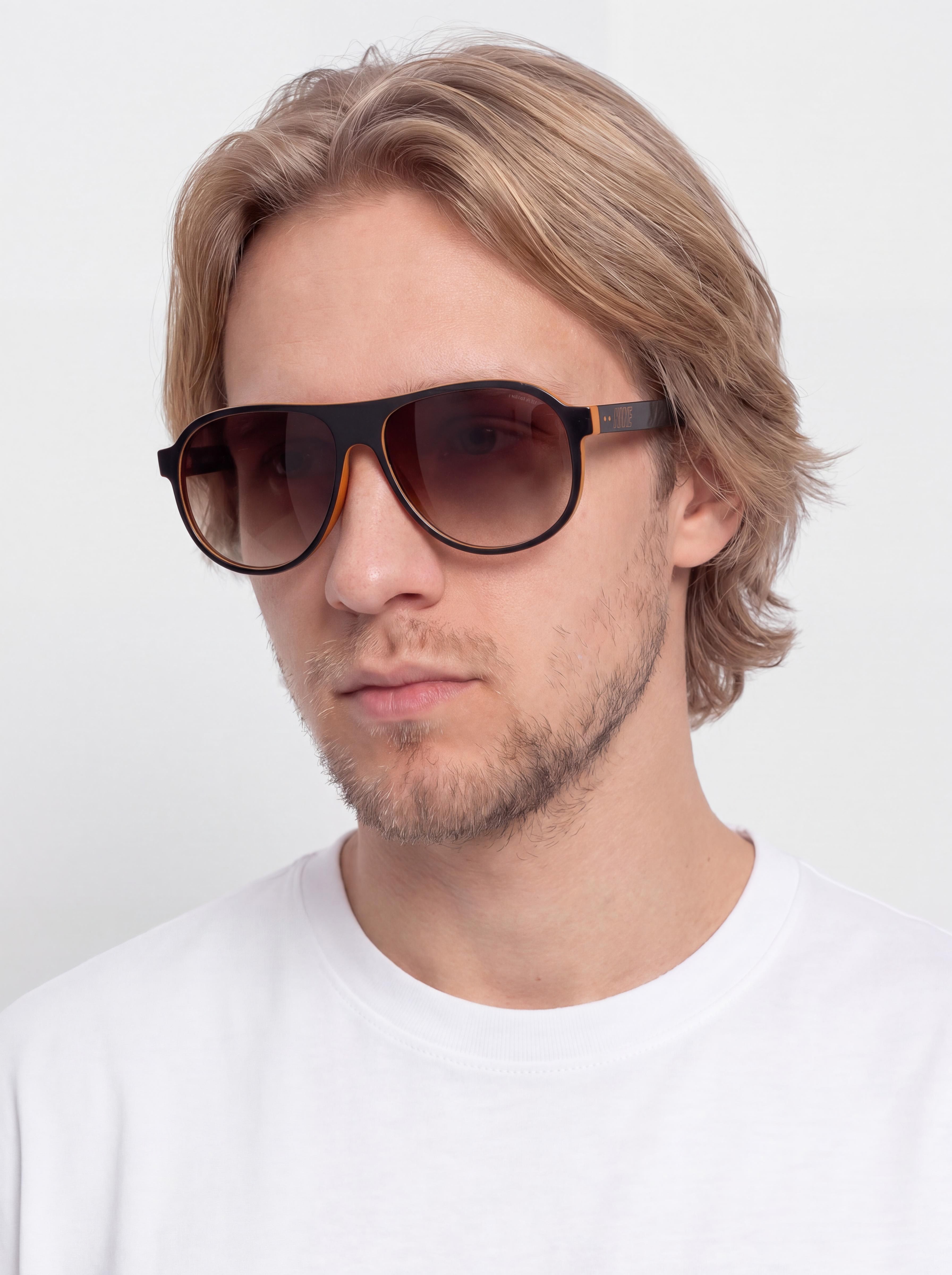 Okulary przeciwsłoneczne Nike Vintage Icon (sequoia/brown gradient)