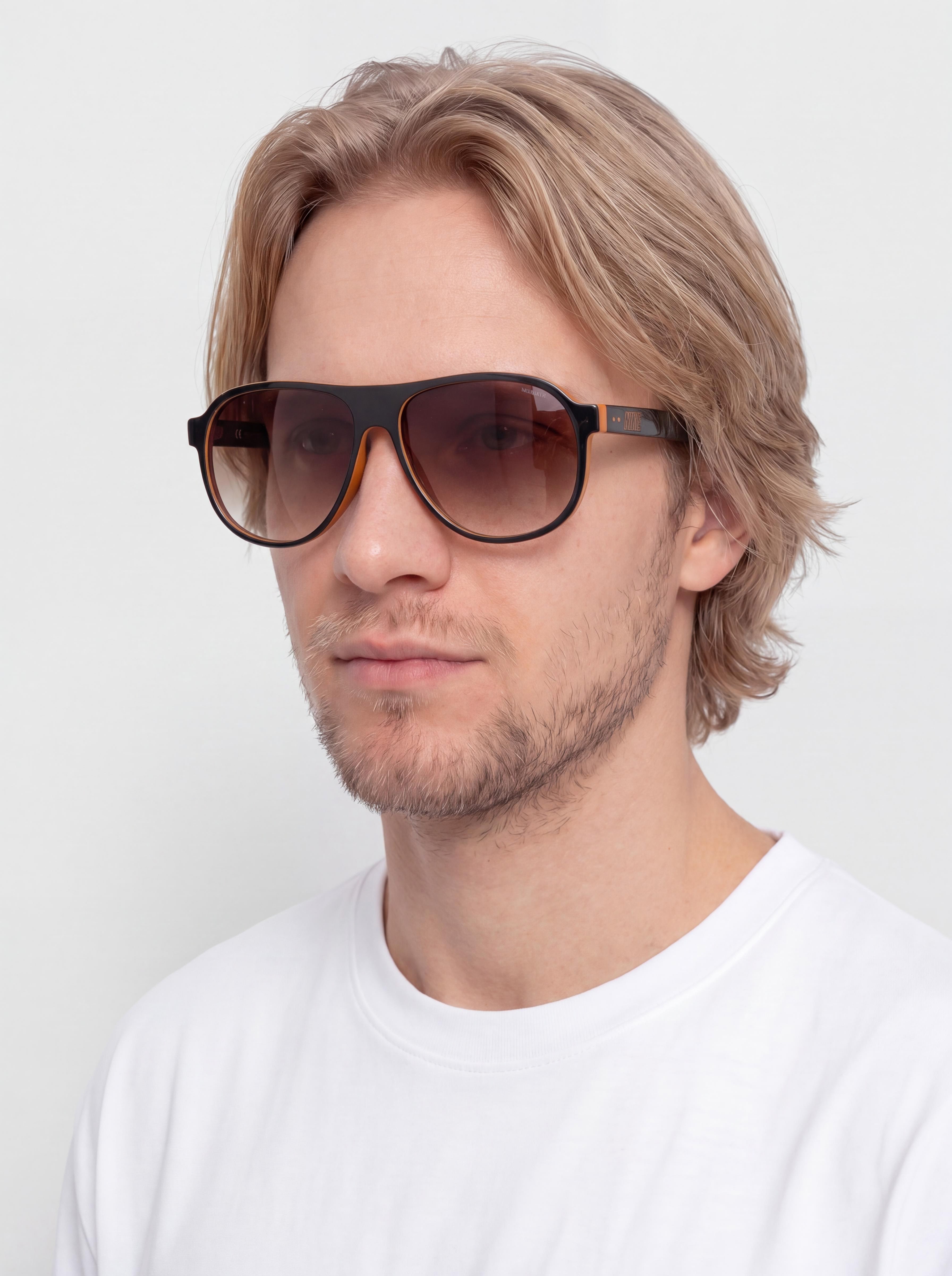 Okulary przeciwsłoneczne Nike Vintage Icon (sequoia/brown gradient)
