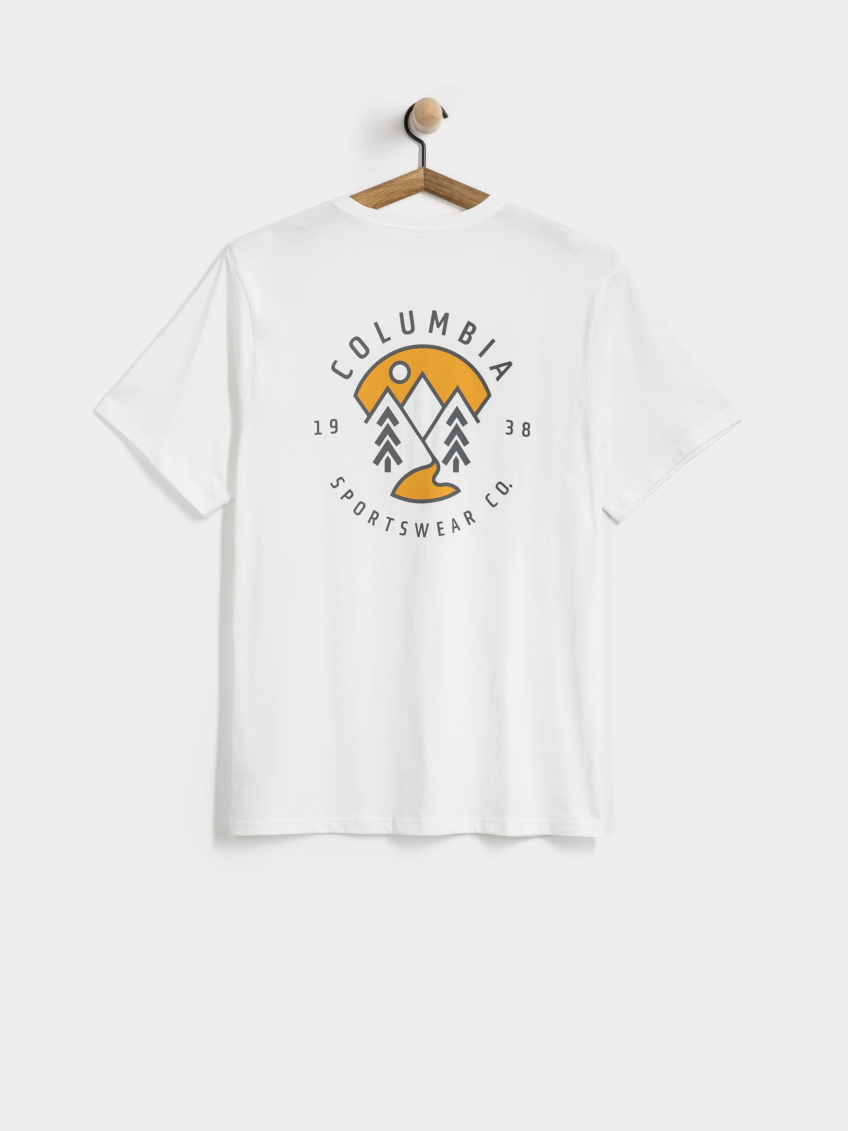 T-shirt Columbia CSC Outdoor Back Graphic (white/naturall)