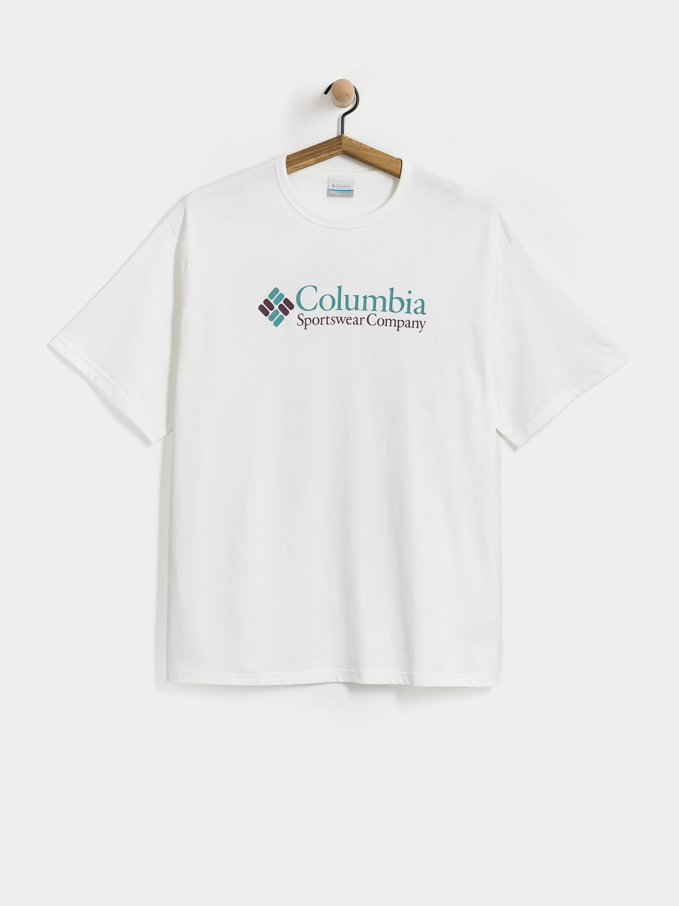 T-shirt Columbia CSC Heavyweight Logo (white csc retro)