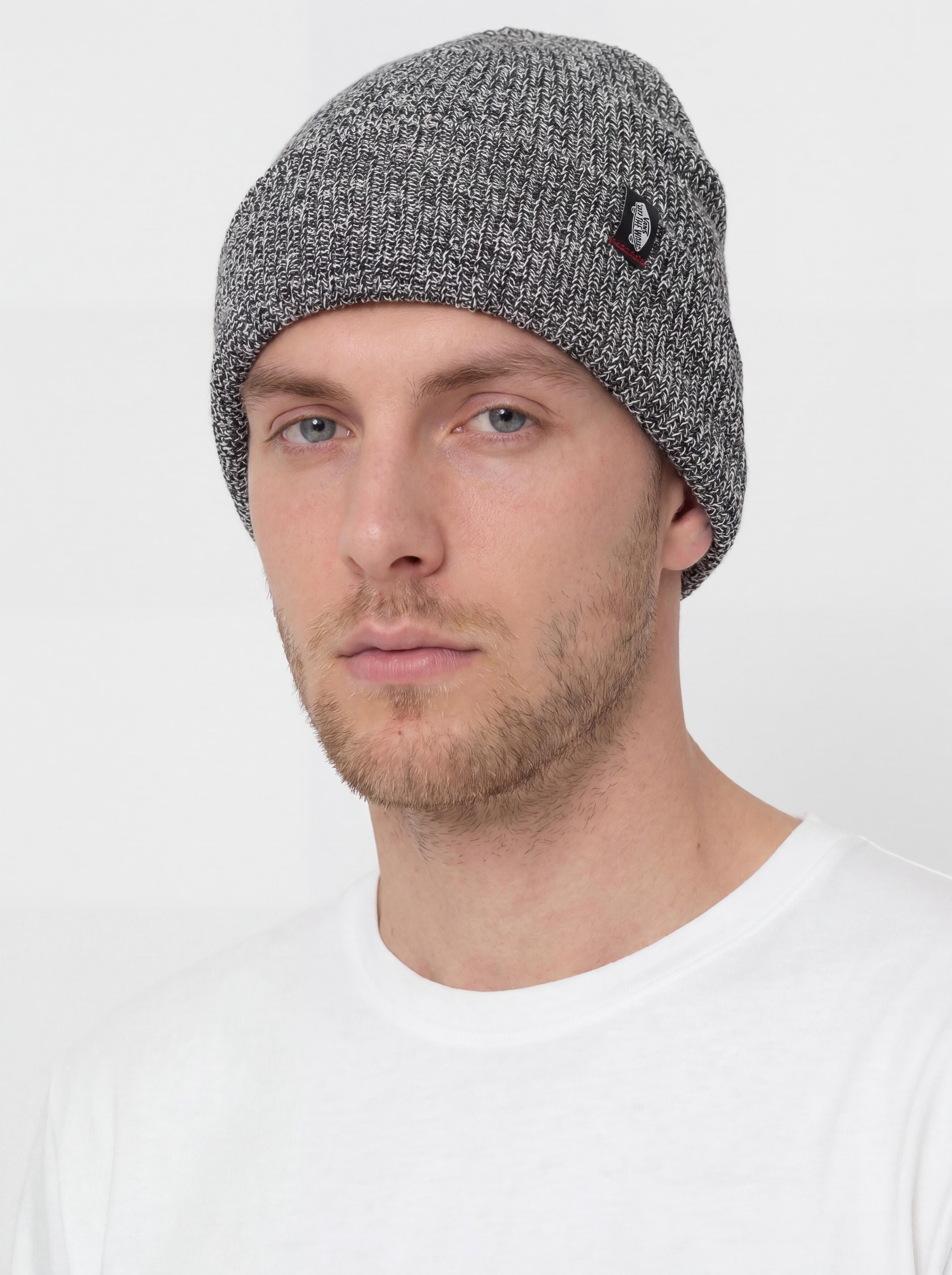 Czapka zimowa Vans Original Shallow Cuff (black/asphalt)