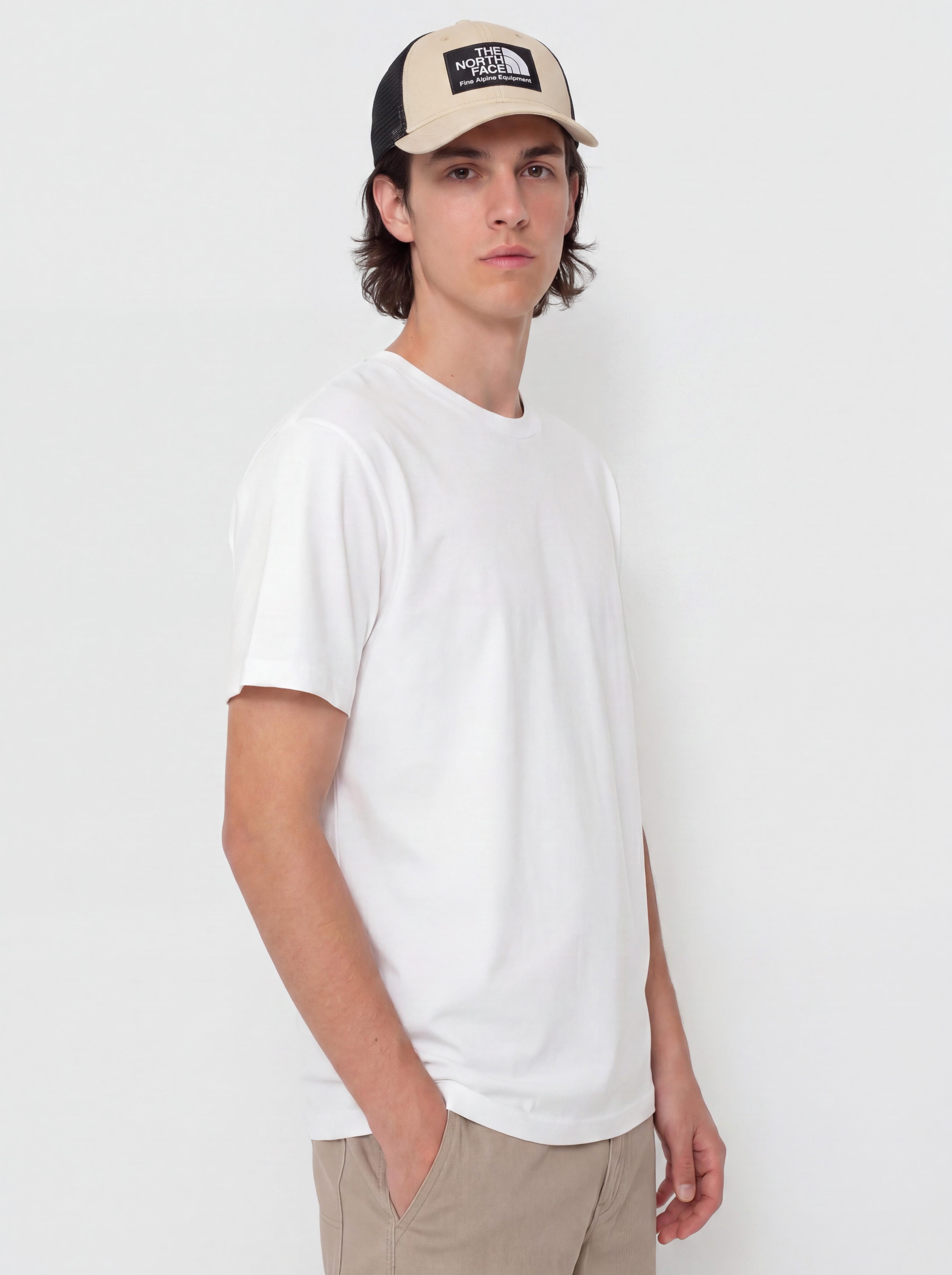 Czapka z daszkiem The North Face Mudder Trucker (gravel)